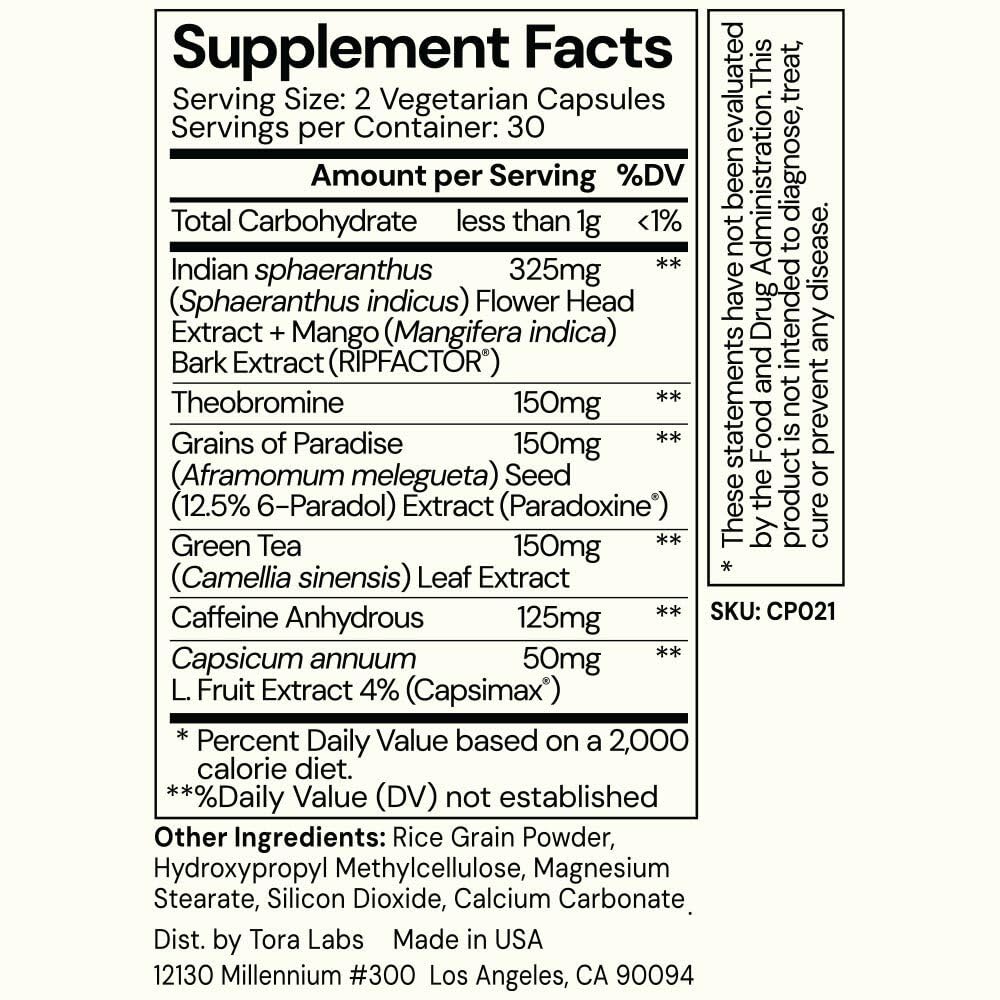 CleverPro By Tora Labs Heatwave Focus-Enhancing Performance Booster Capsule 60 Capsules