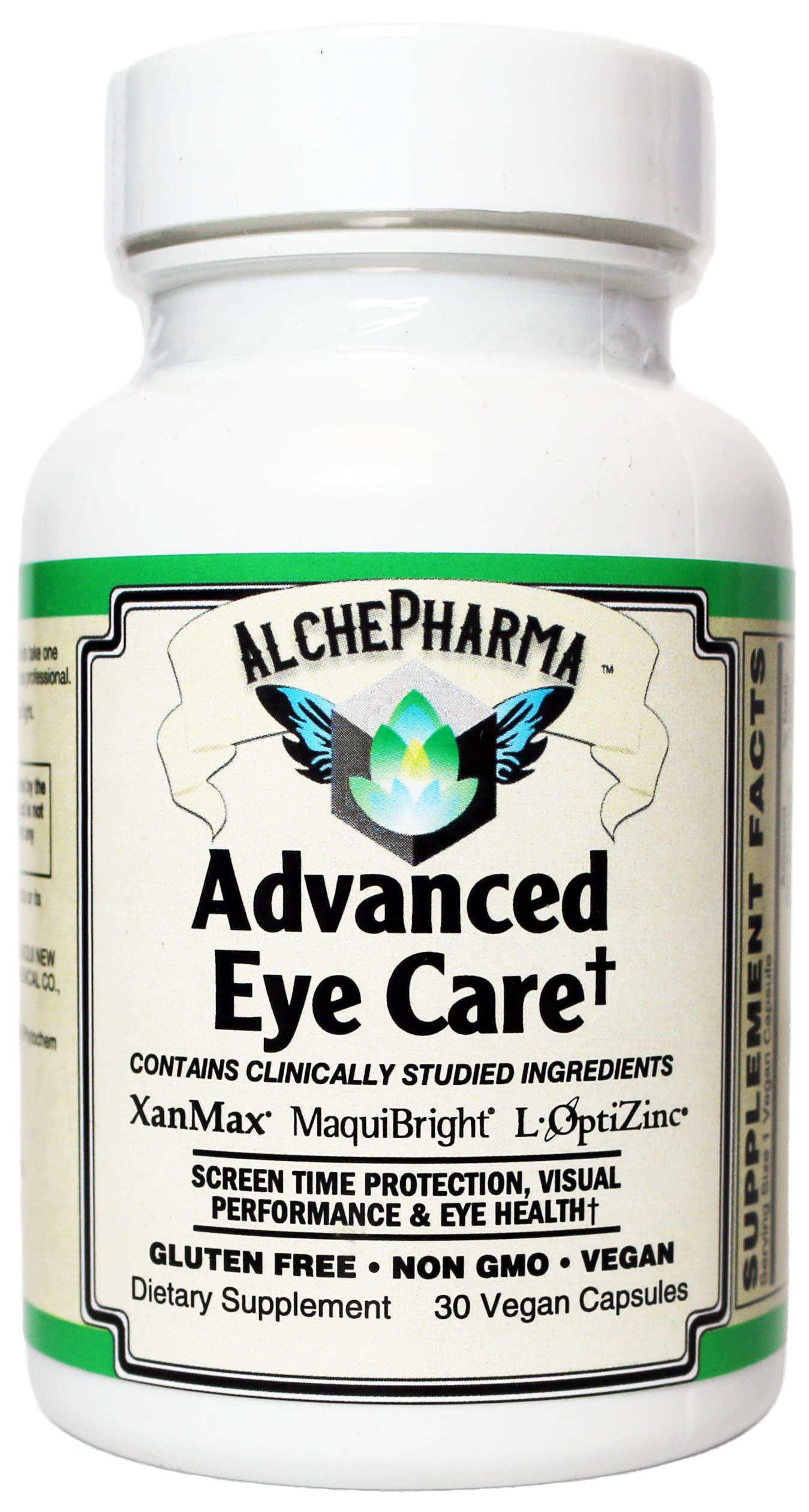 AlchePharma Advanced Eye Care Supplement, XanMax Marigold Extract, Lutein & Zeaxanthin Capsule, 1 Count
