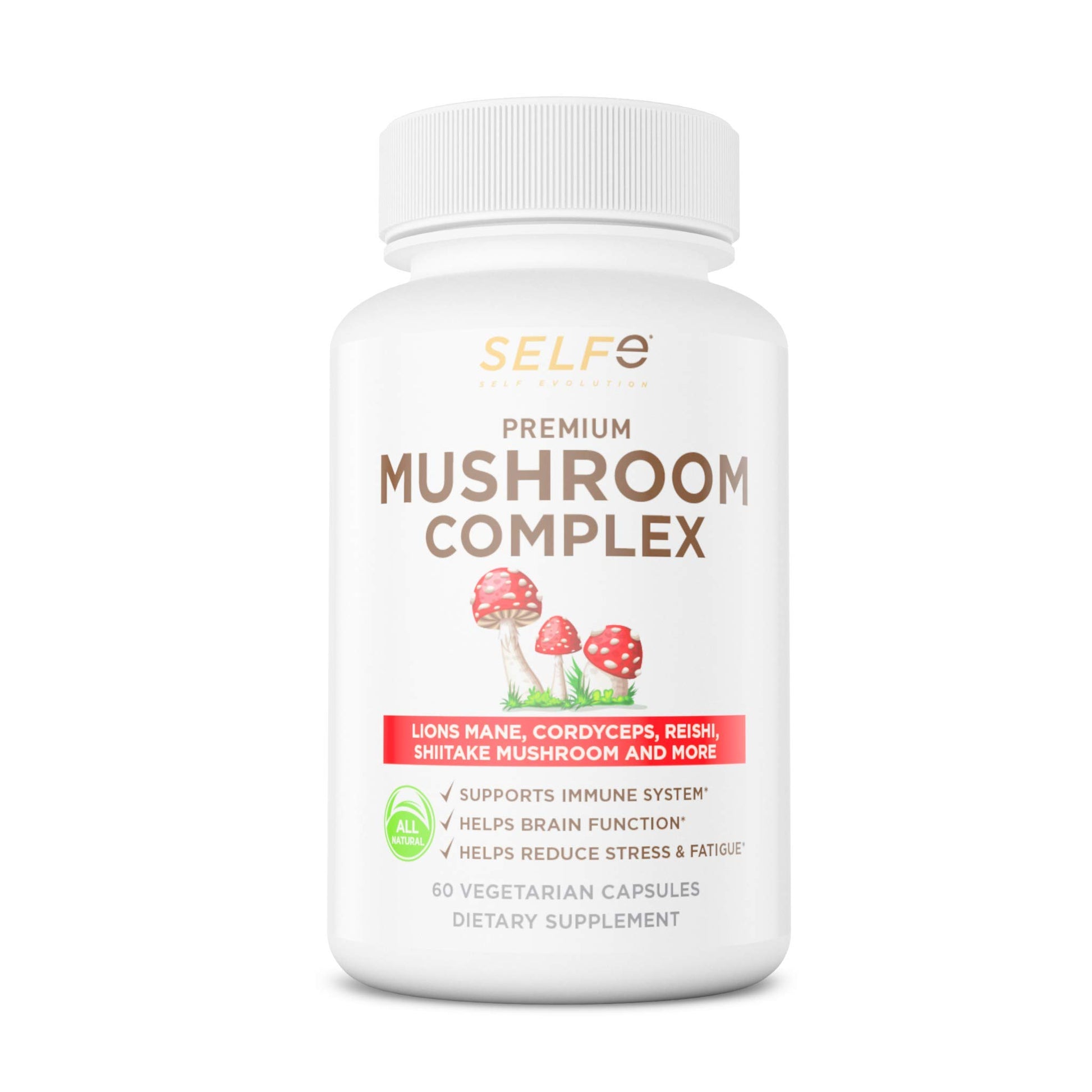 Selfevolve Mushroom Complex Capsule 60 Count
