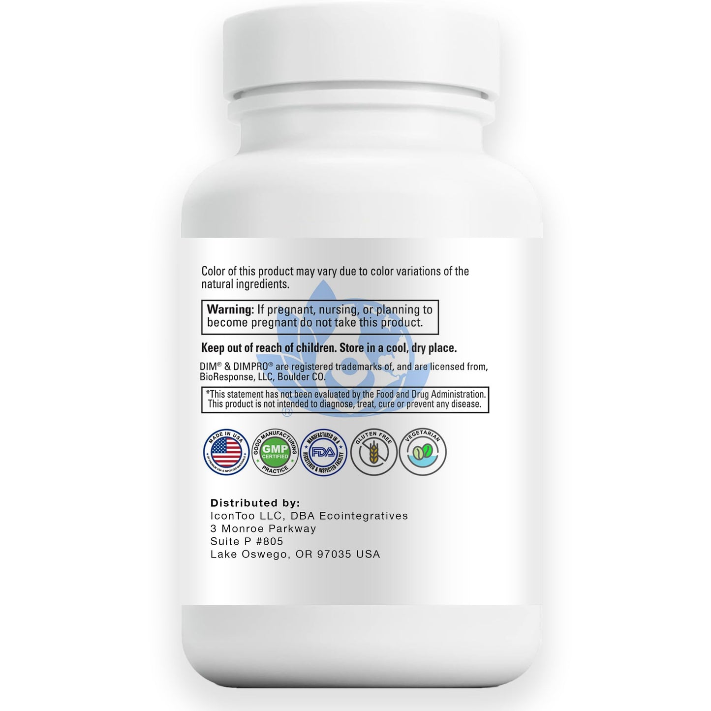 EcoIntegratives Active DIM 150 mg – Hormonal Health & Estrogen Regulation Capsules, 60 Count