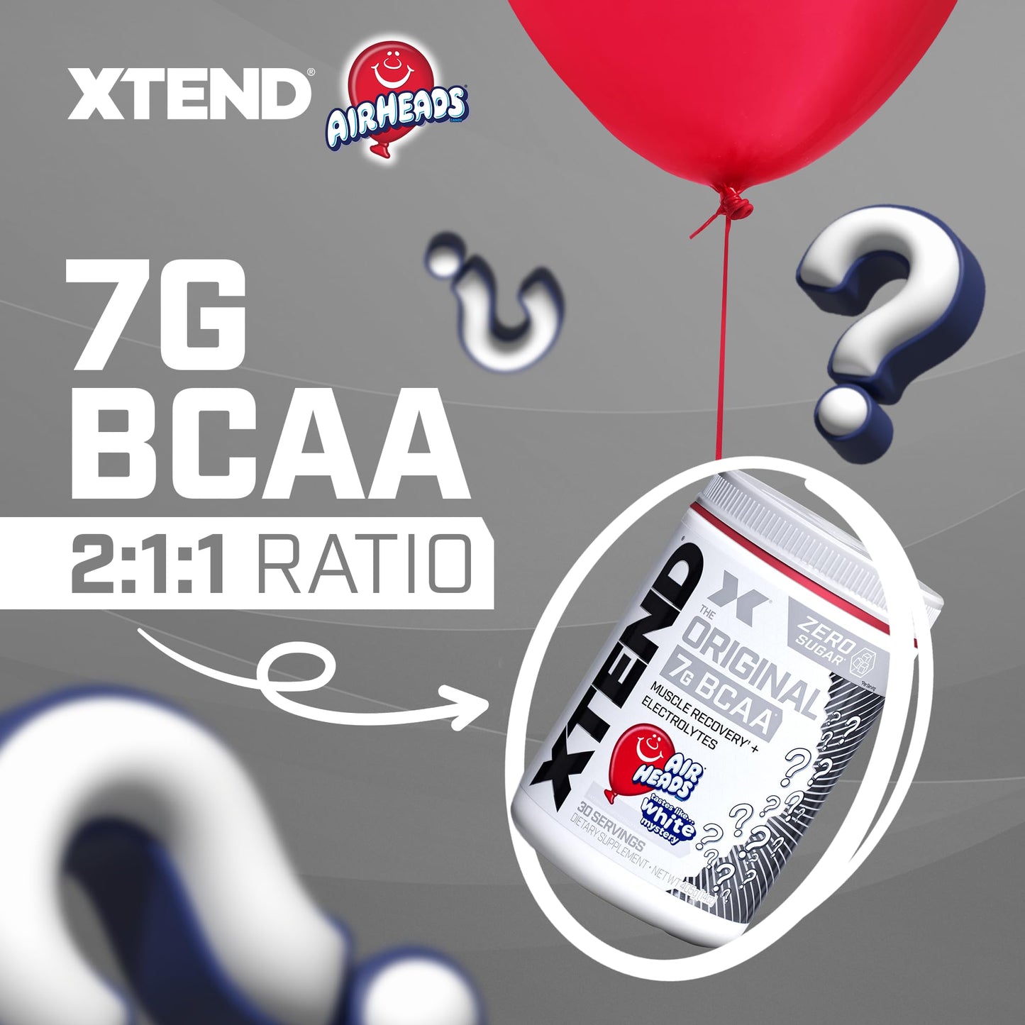 Xtend XTEND Original BCAA Powder, Airheads Candy Flavor, 14 oz