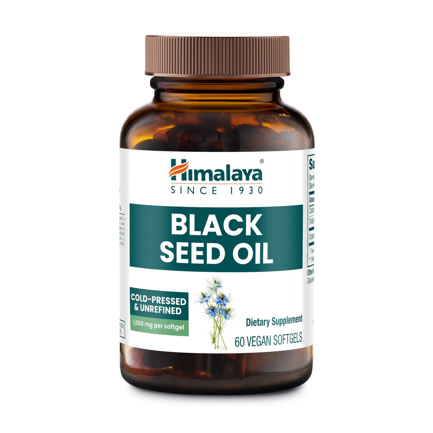 Himalaya Black Seed Oil Softgel, 60 Softgels