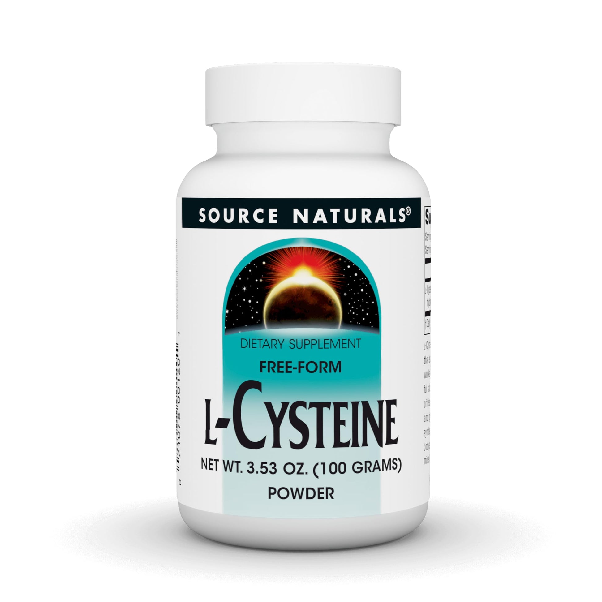 Source Naturals L-Cysteine Free-Form Powder 3.53 Ounce