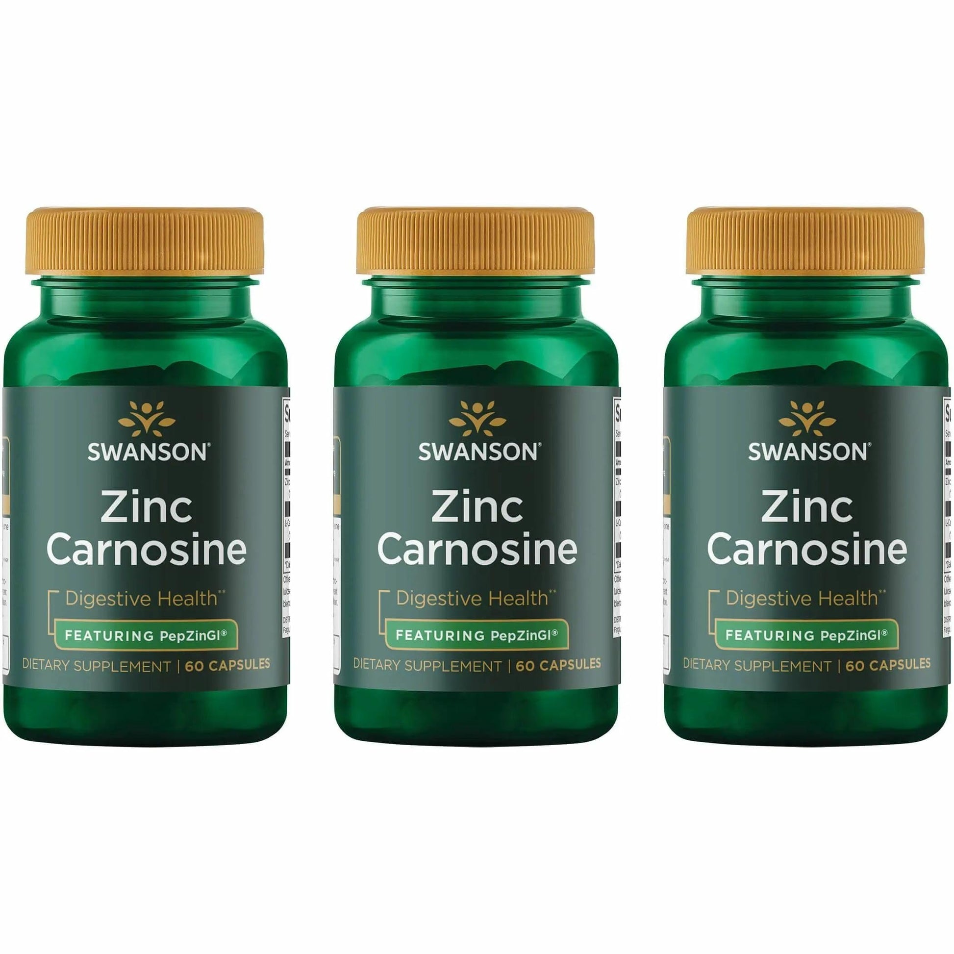 Swanson Zinc Carnosine (PepZin GI) 180 Capsules