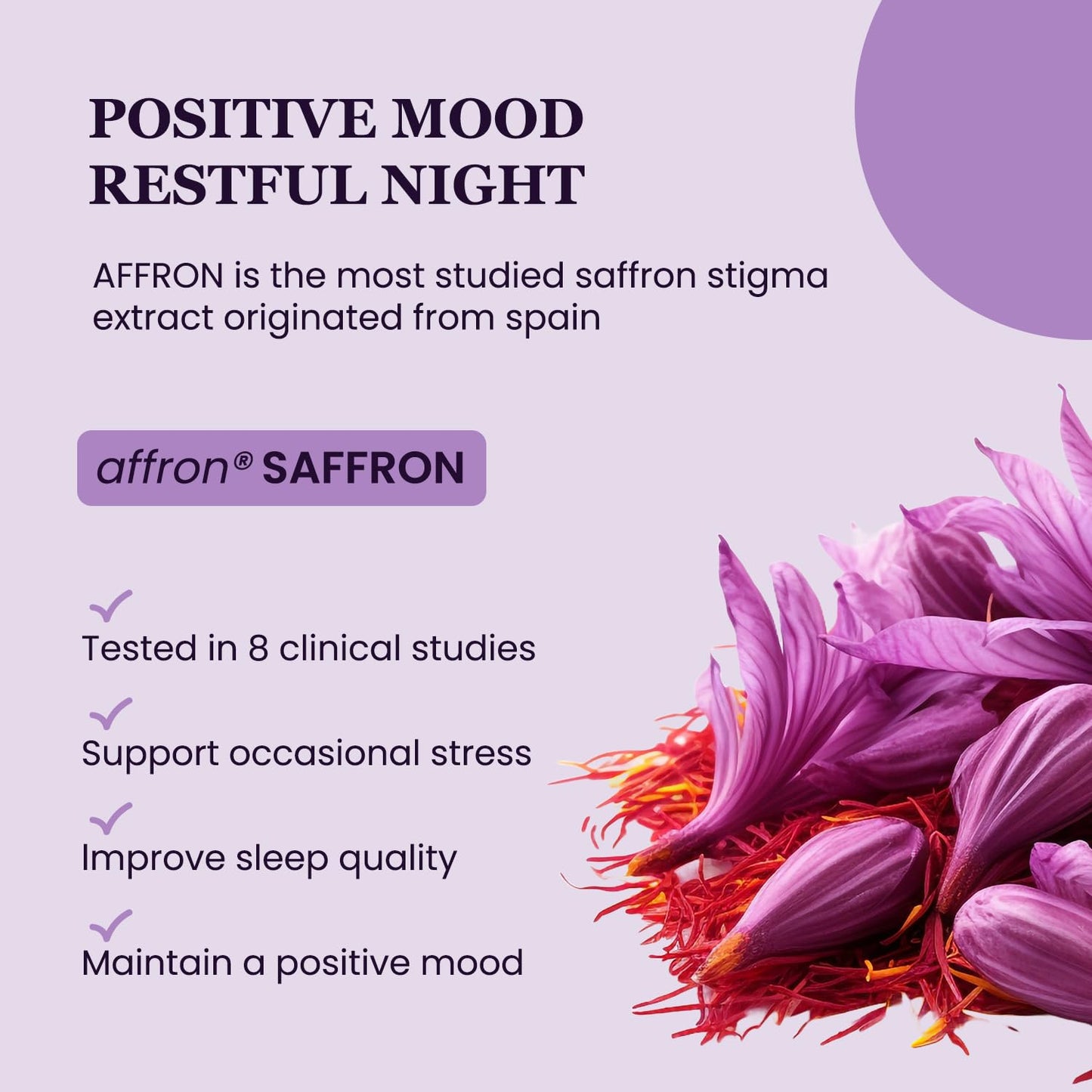 UpNourish Organic Ashwagandha Saffron with Probiotics, 30 Capsules