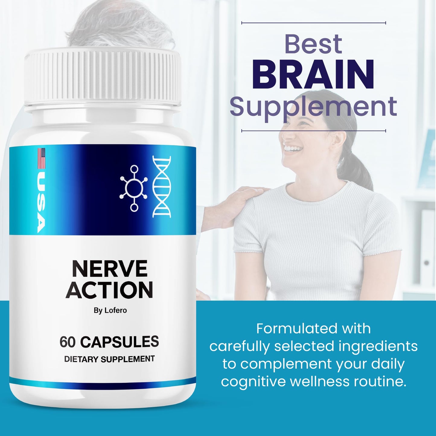 Lofero Nerve Action Capsules 180 Capsules