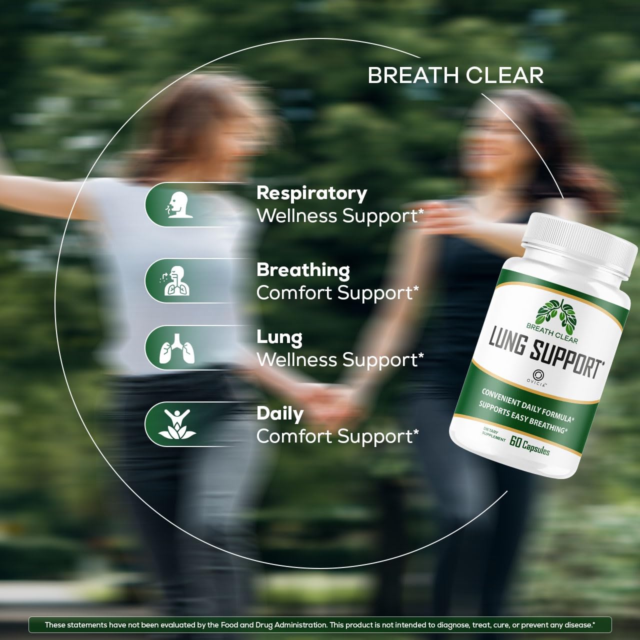 OVICIA Breath Clear Capsules 180 Capsules