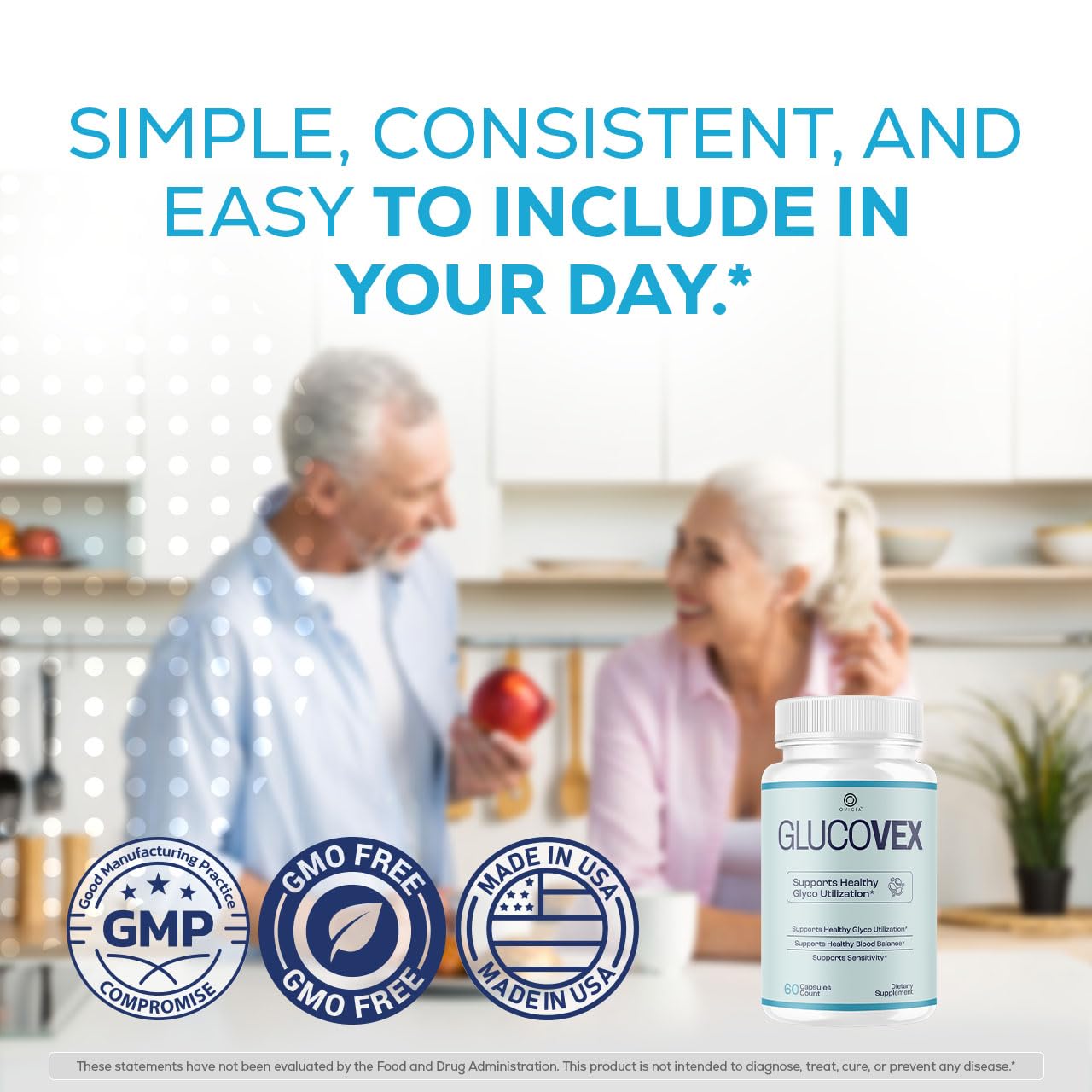 OVICIA Glucovex Supplement Capsules 300 Capsules