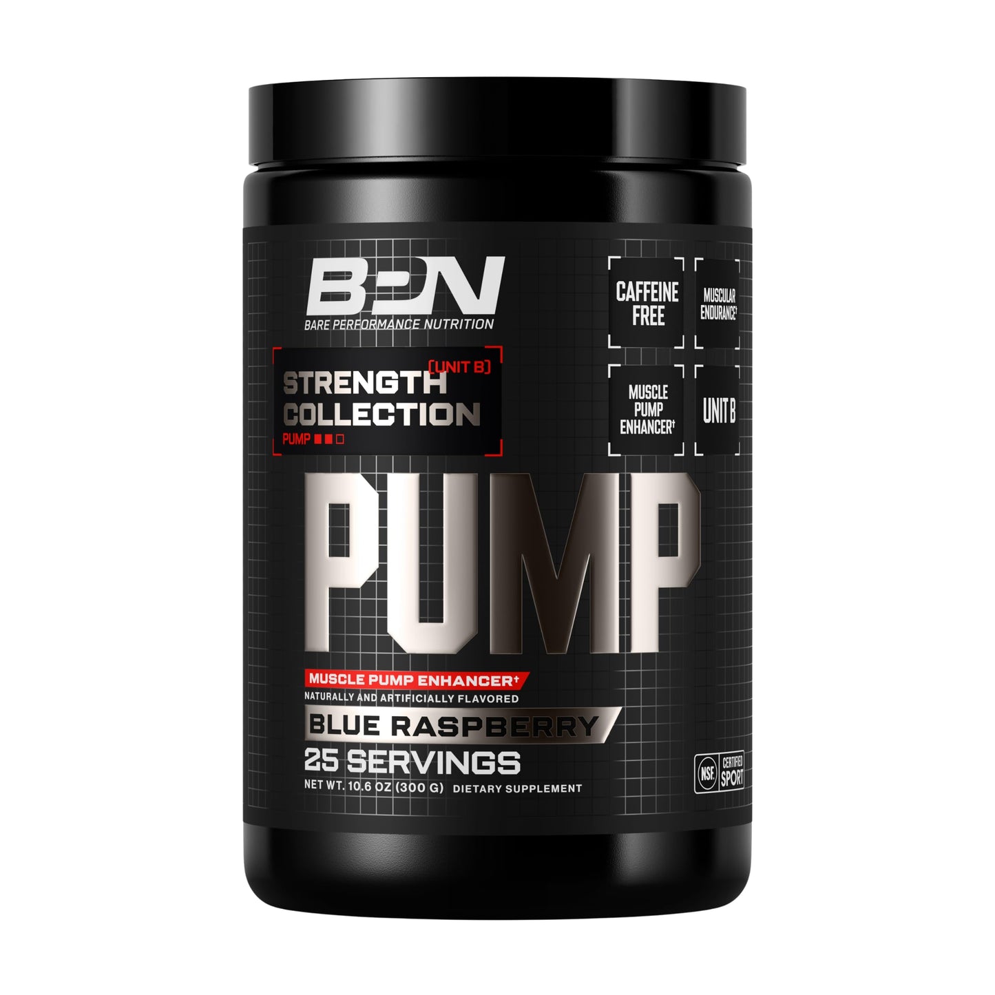BARE PERFORMANCE NUTRITION BPN Pump Pre-Workout Muscle Pump Enhancer w/L-Citrulline Powder 10.6 Ounce