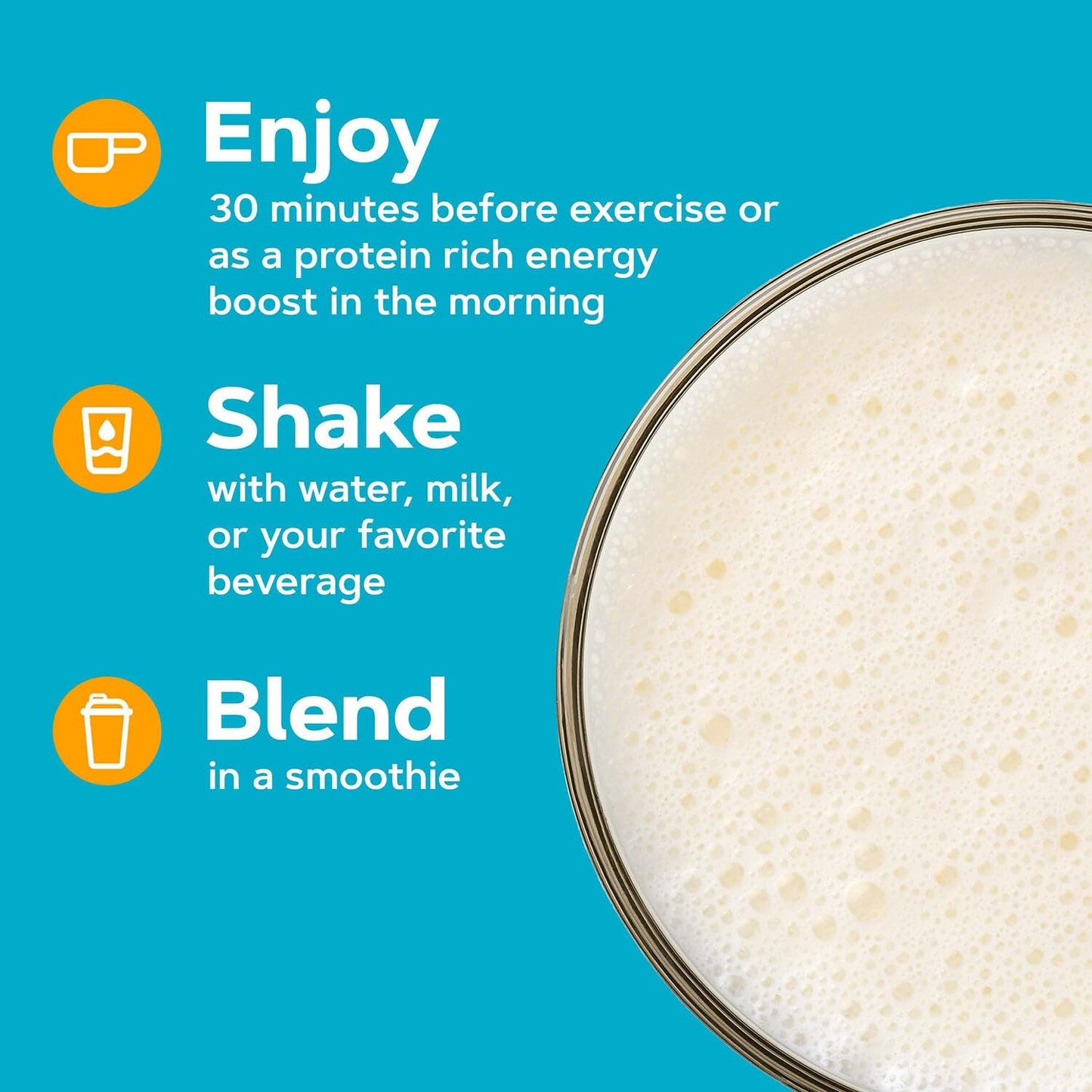 GNC Total Lean Lean Shake Burn Powder Vanilla Crème, 16 Servings