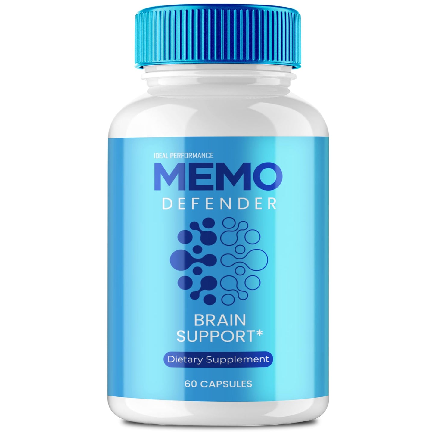 IDEAL PERFORMANCE Memo Defender Brain and Memory Support, 60 Capsules