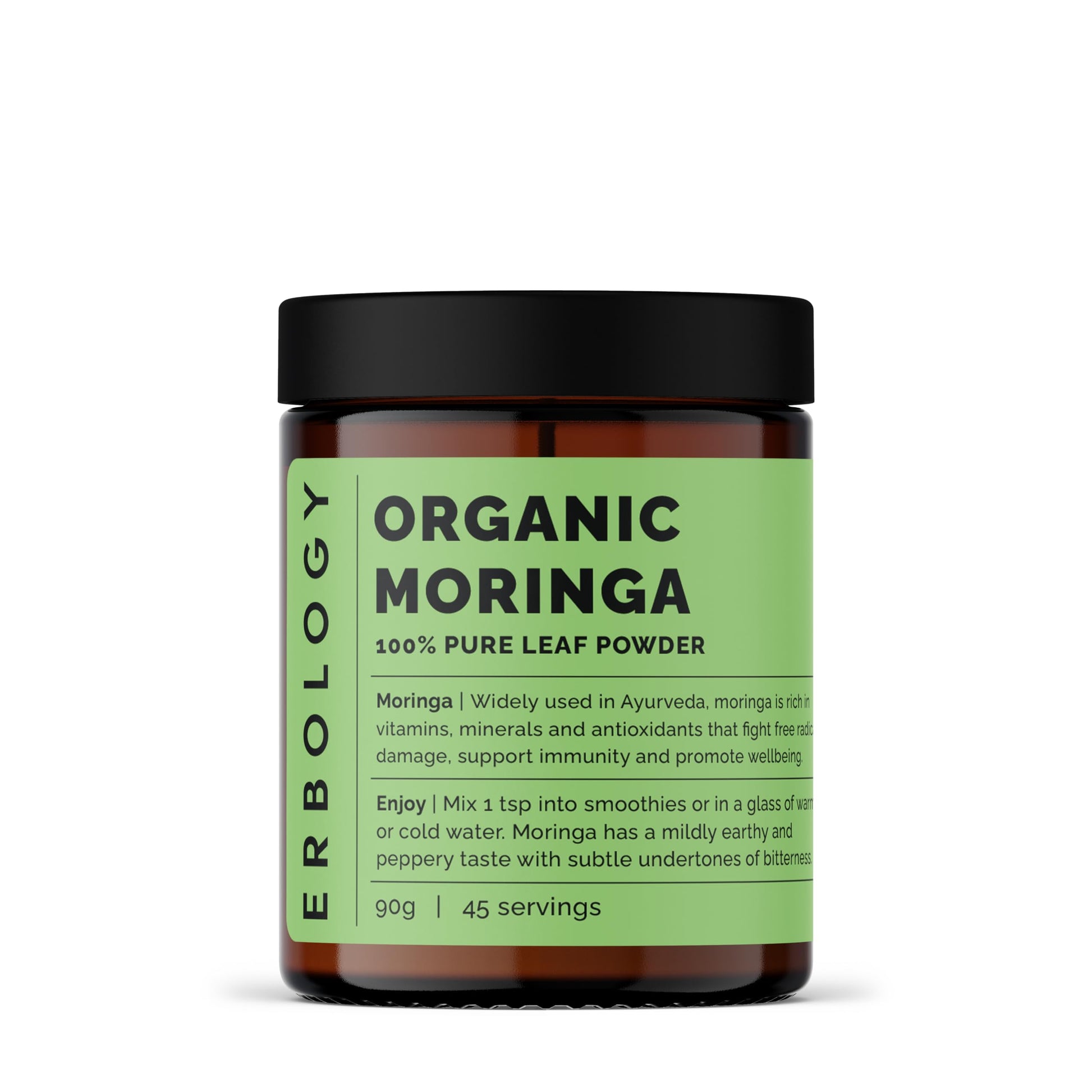 Erbology Organic Moringa Leaf Powder 3.2 oz