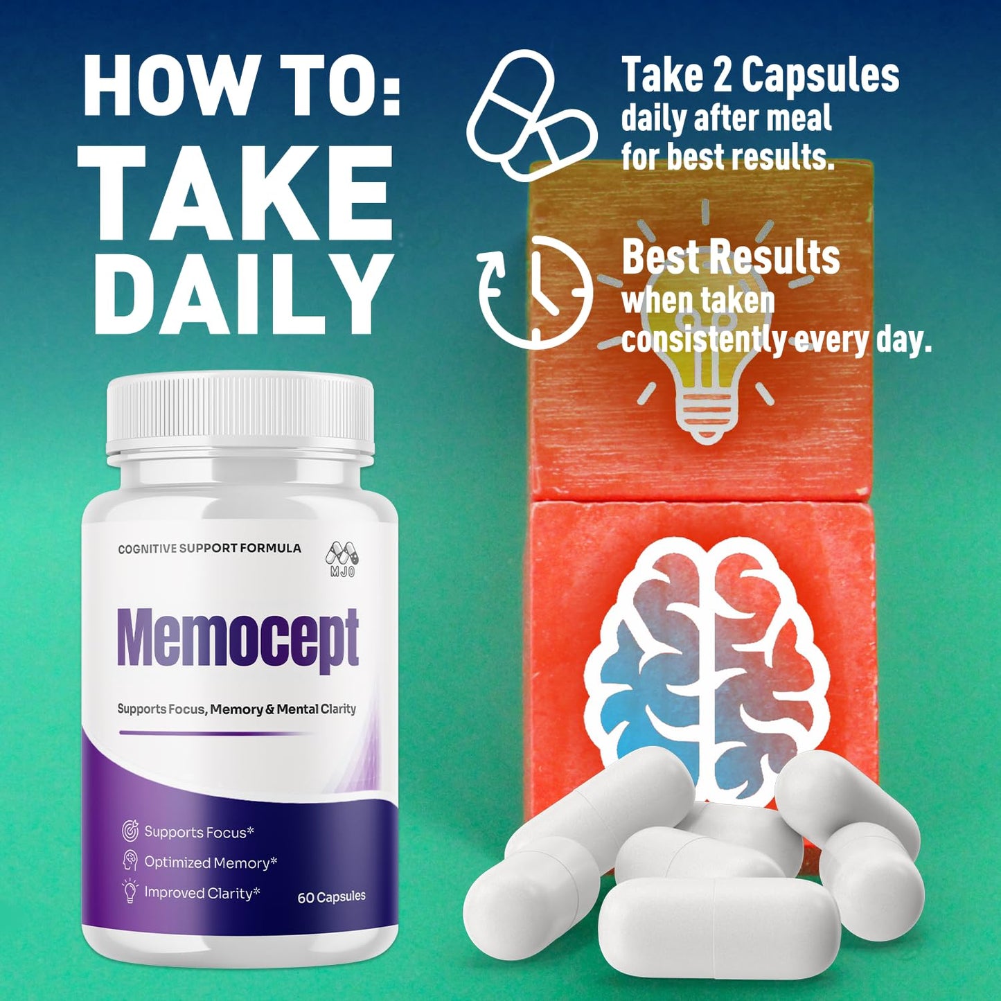 MJO Memocept 300 Capsules