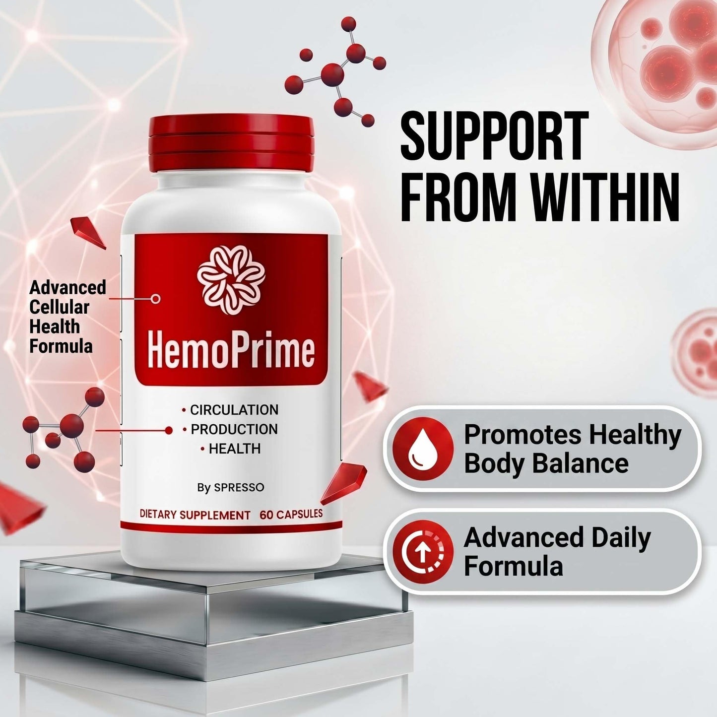 SPRESSO Hemo Prime Capsules 120 Capsules