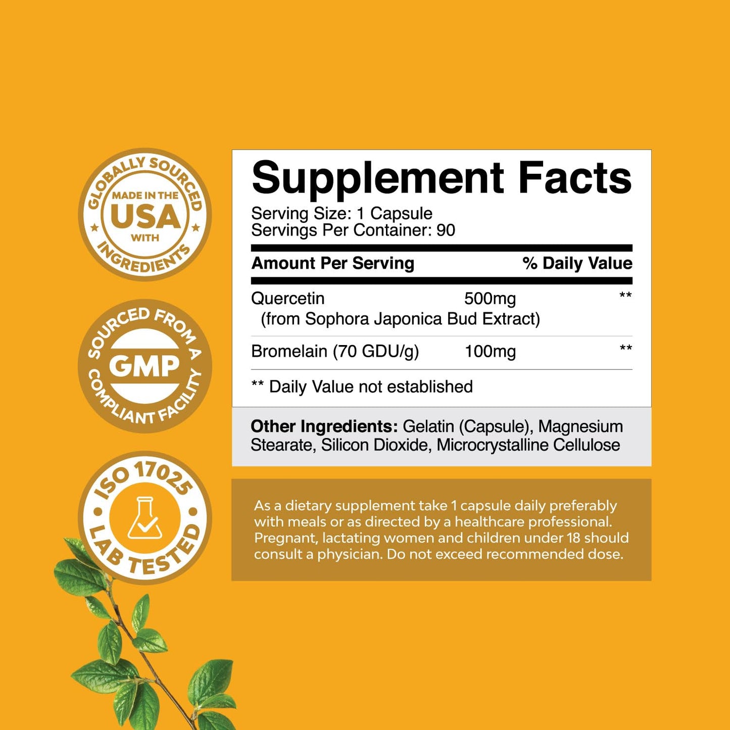 Natures Craft Horny Goat Weed Capsules 270