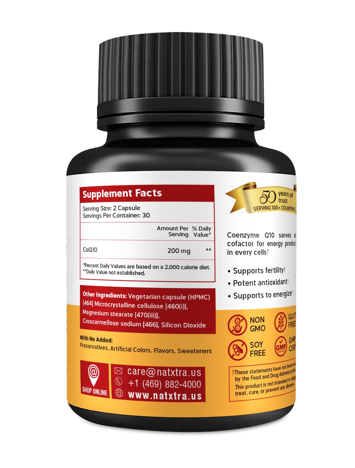 NatXtra CoQ10 Capsule 60 Count