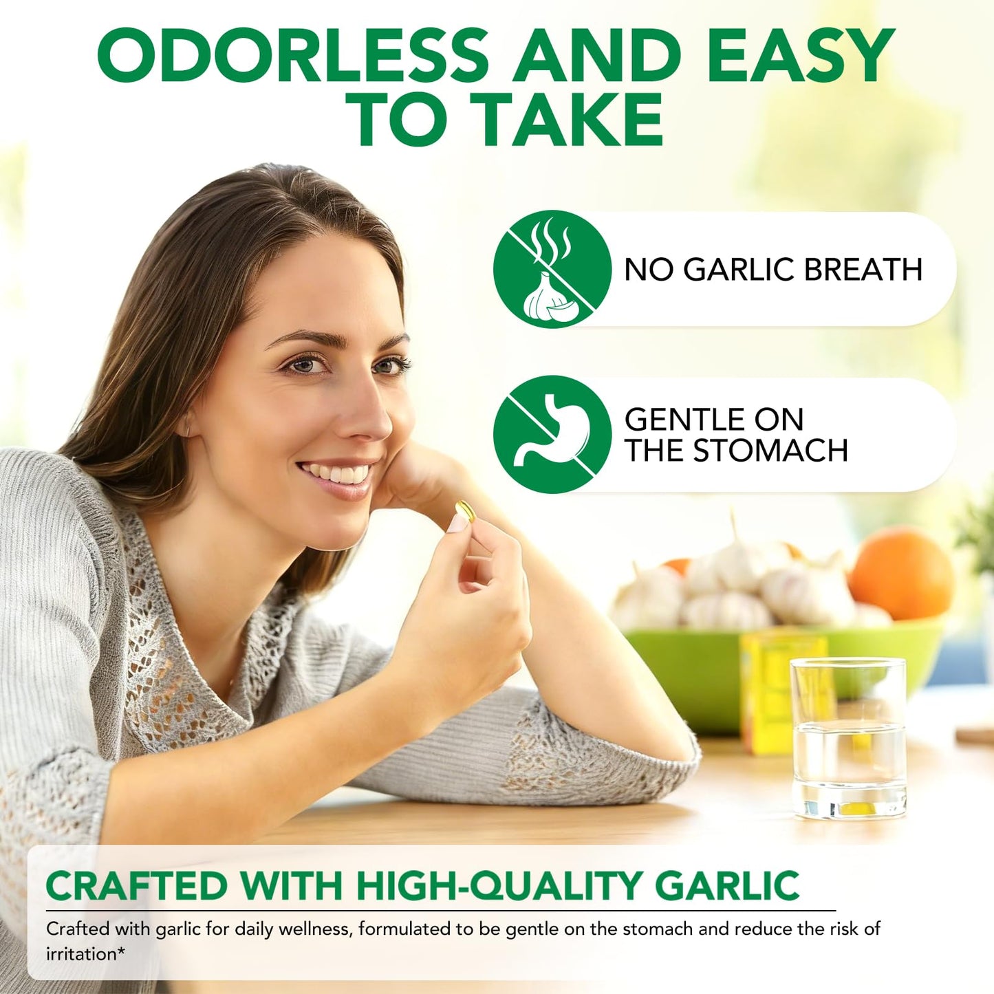 vopxccvy Aged Garlic Extract Softgels 300