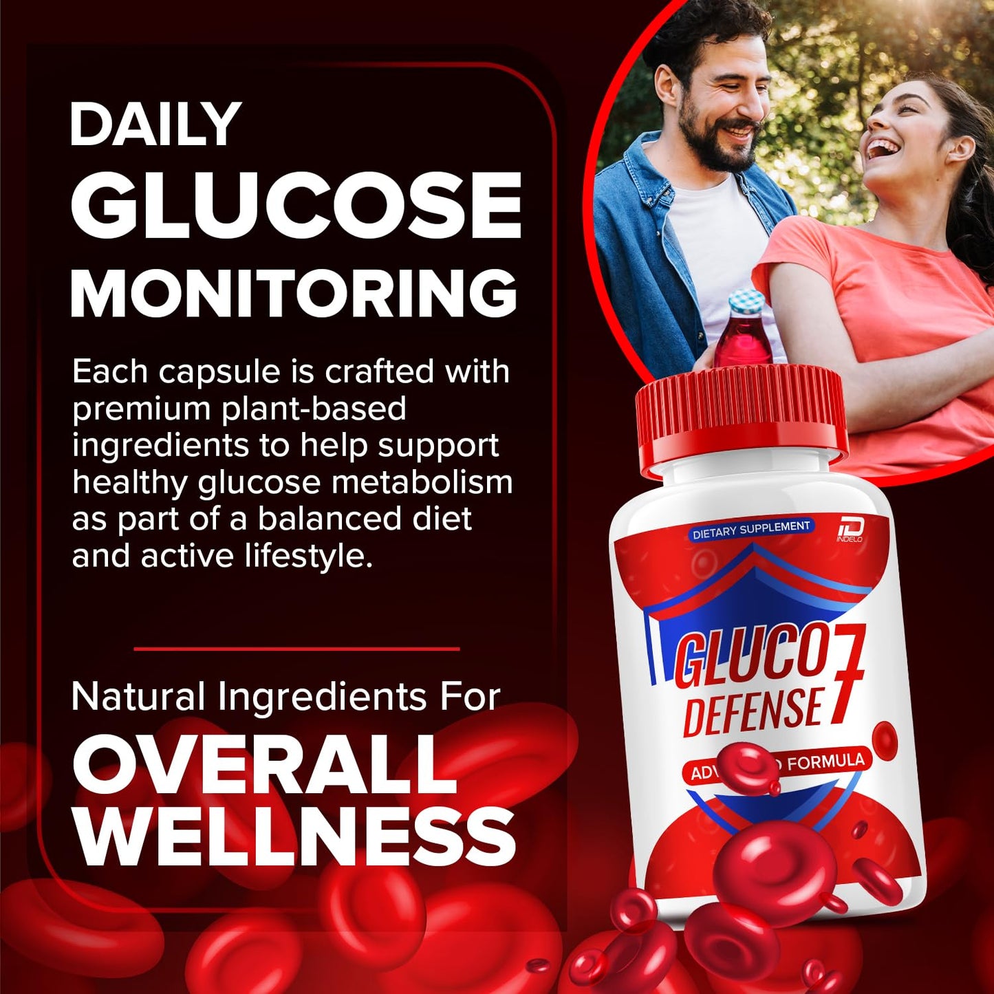 Indelo Gluco Defense 7 120 Capsules