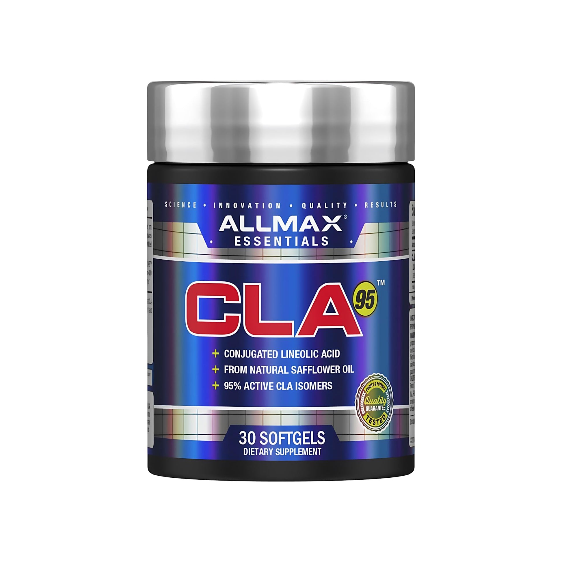 ALLMAX CLA (95% Conjugated Linoleic Acid) Capsules, 1 Count