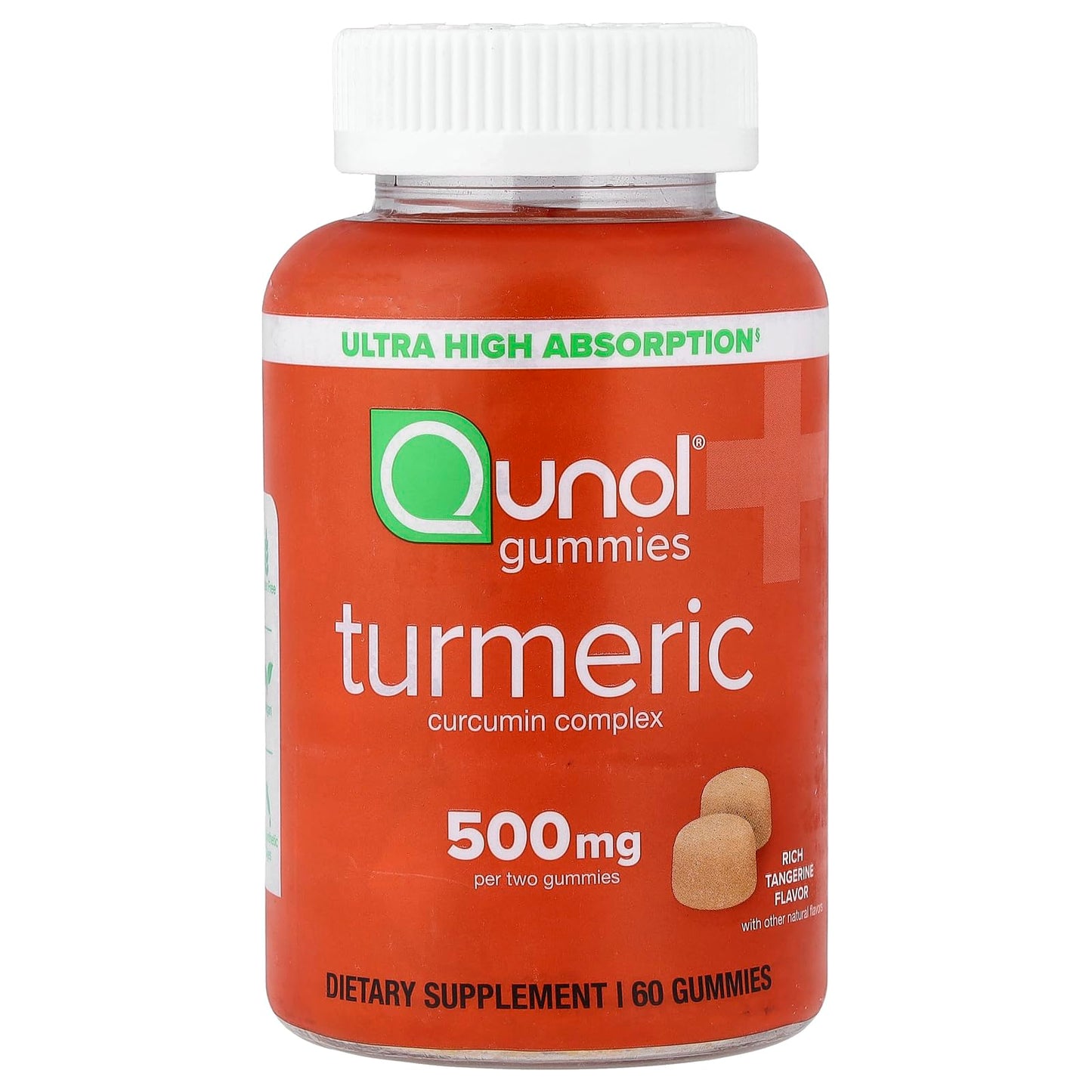 Qunol Turmeric Curcumin Gummies 500 mg, 200 Gummies