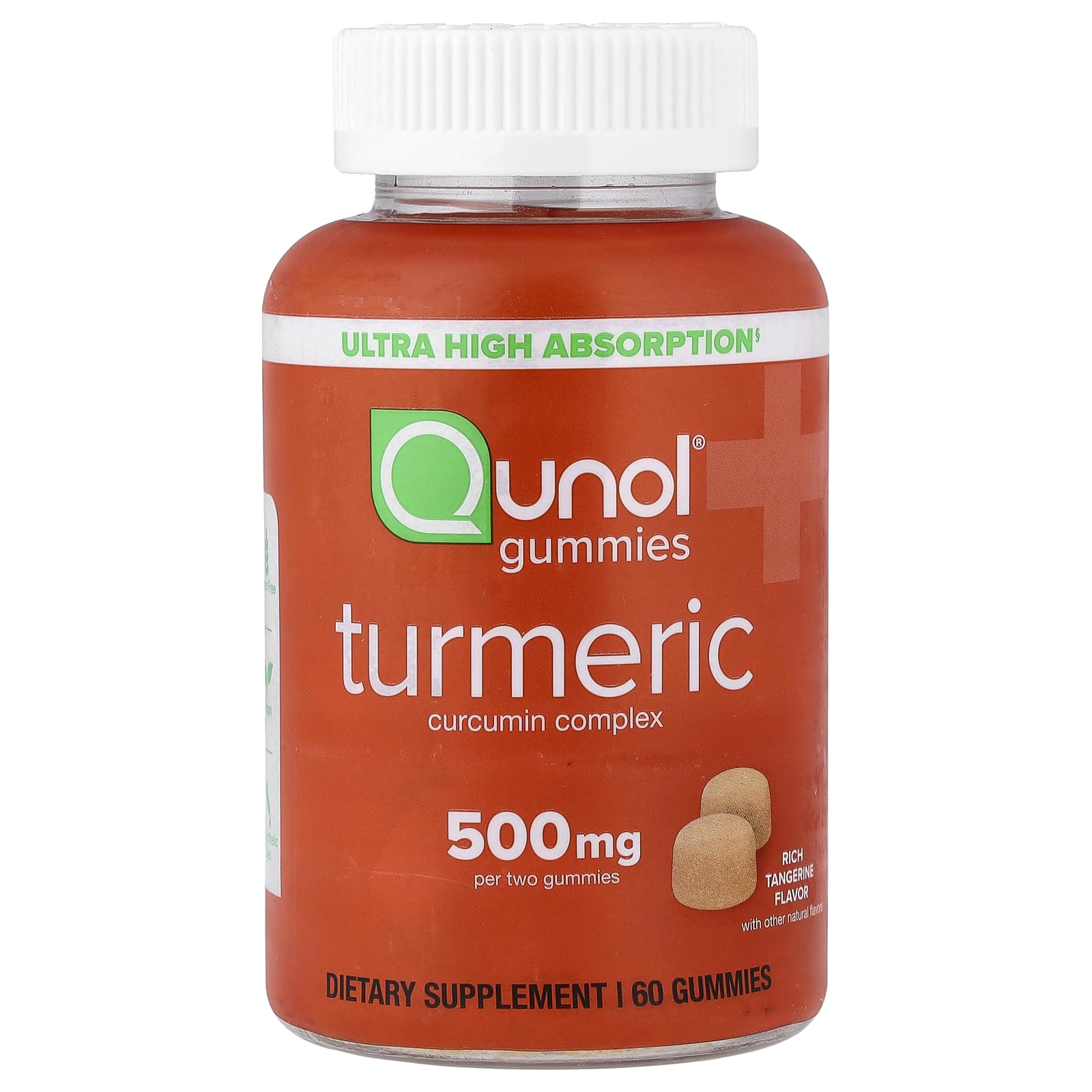 Qunol Turmeric Curcumin Gummies 500 mg, 200 Gummies