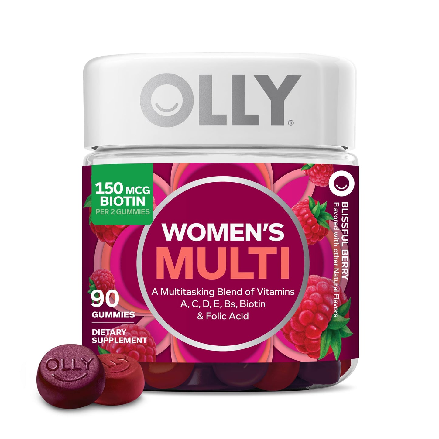 OLLY Women's Multivitamin Gummy, 90 Count