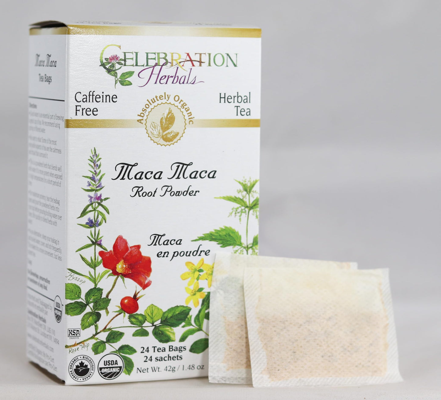 Celebration Herbals Maca Maca Root Powder Organic 0.02 Pound