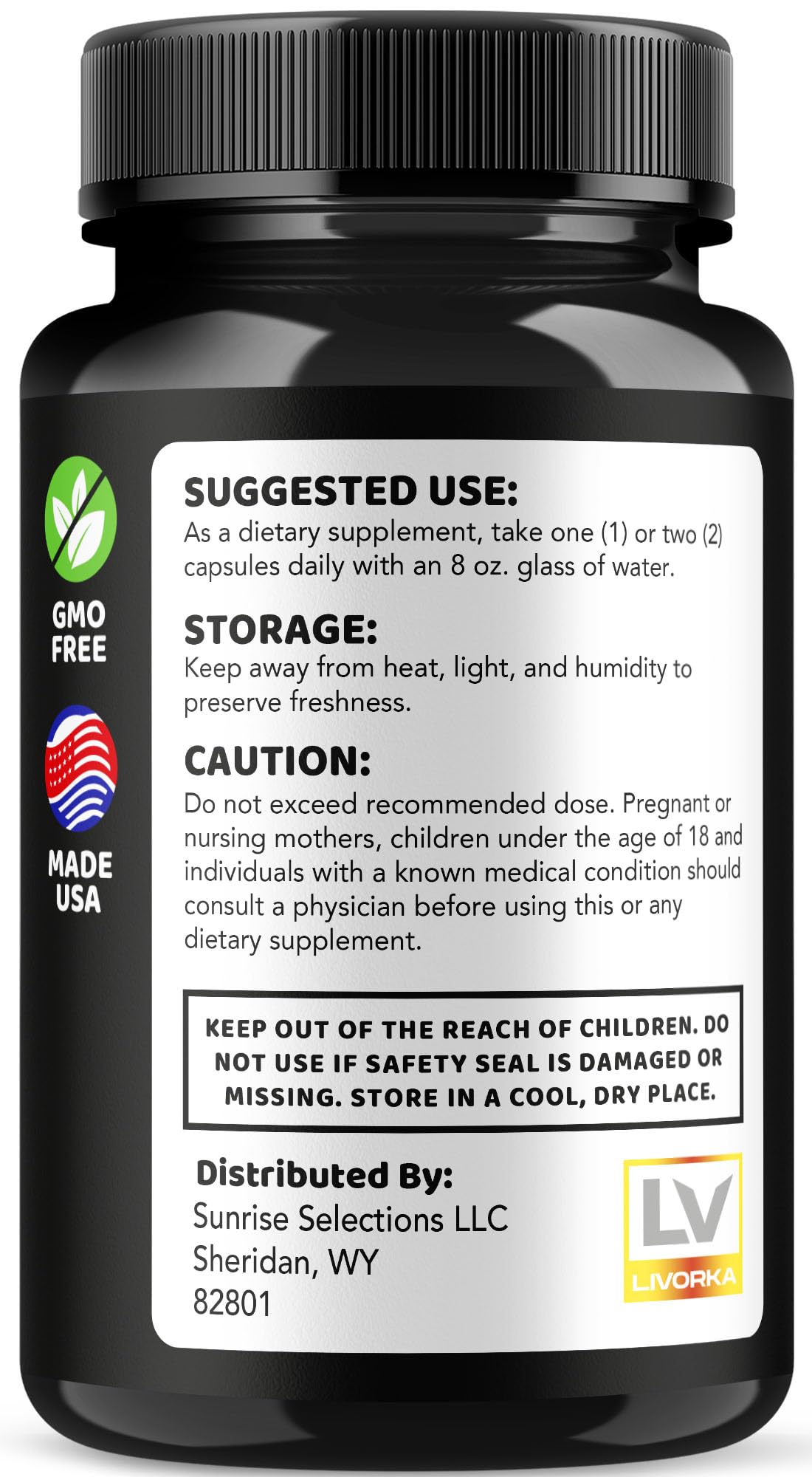 LIVORKA True Sterone Capsules 120 Capsules