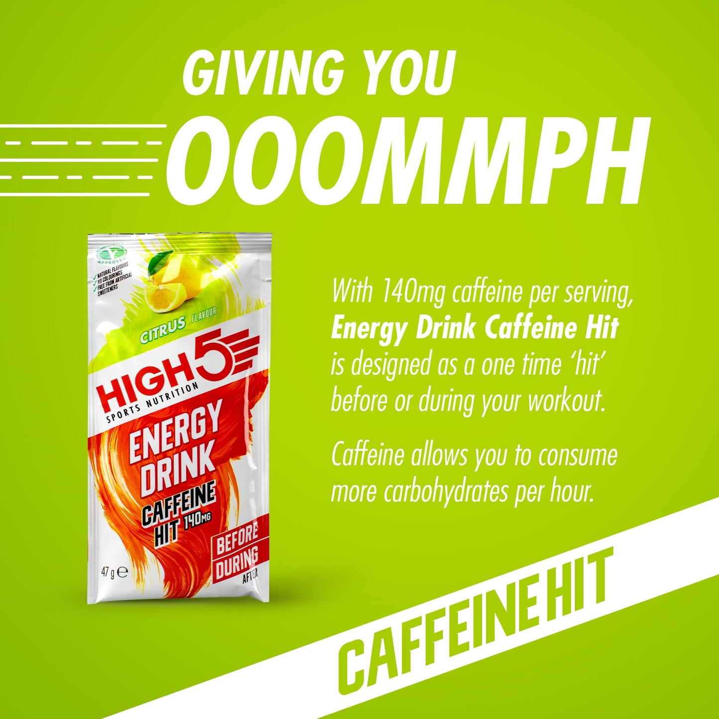 HIGH5 Ctreme C Energy Source Powder, 1 Count