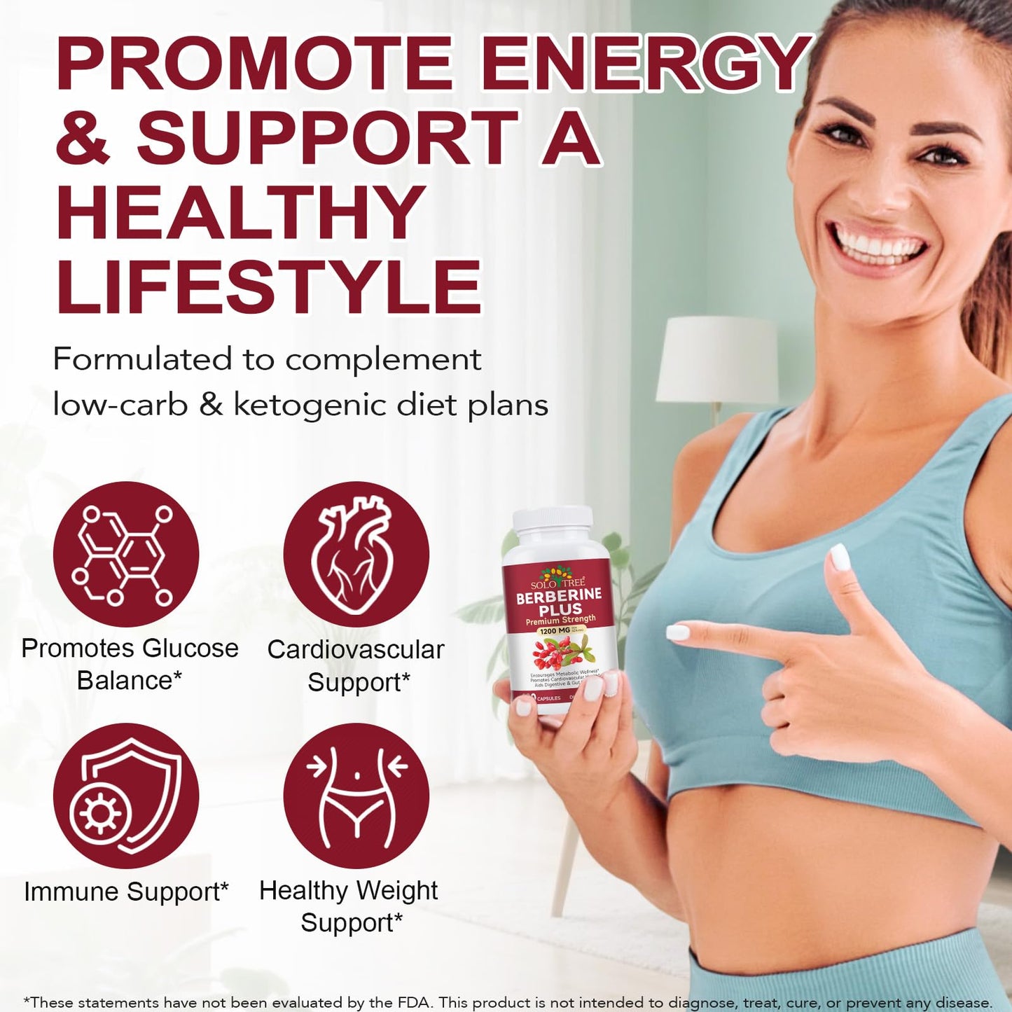 shwdppmy Berberine HCI 1200 mg with Royal Jelly Berberine Supplement Capsules 120