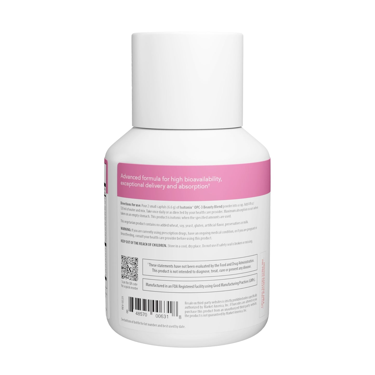 Isotonix OPC-3 Beauty Blend Powder 10.5 oz