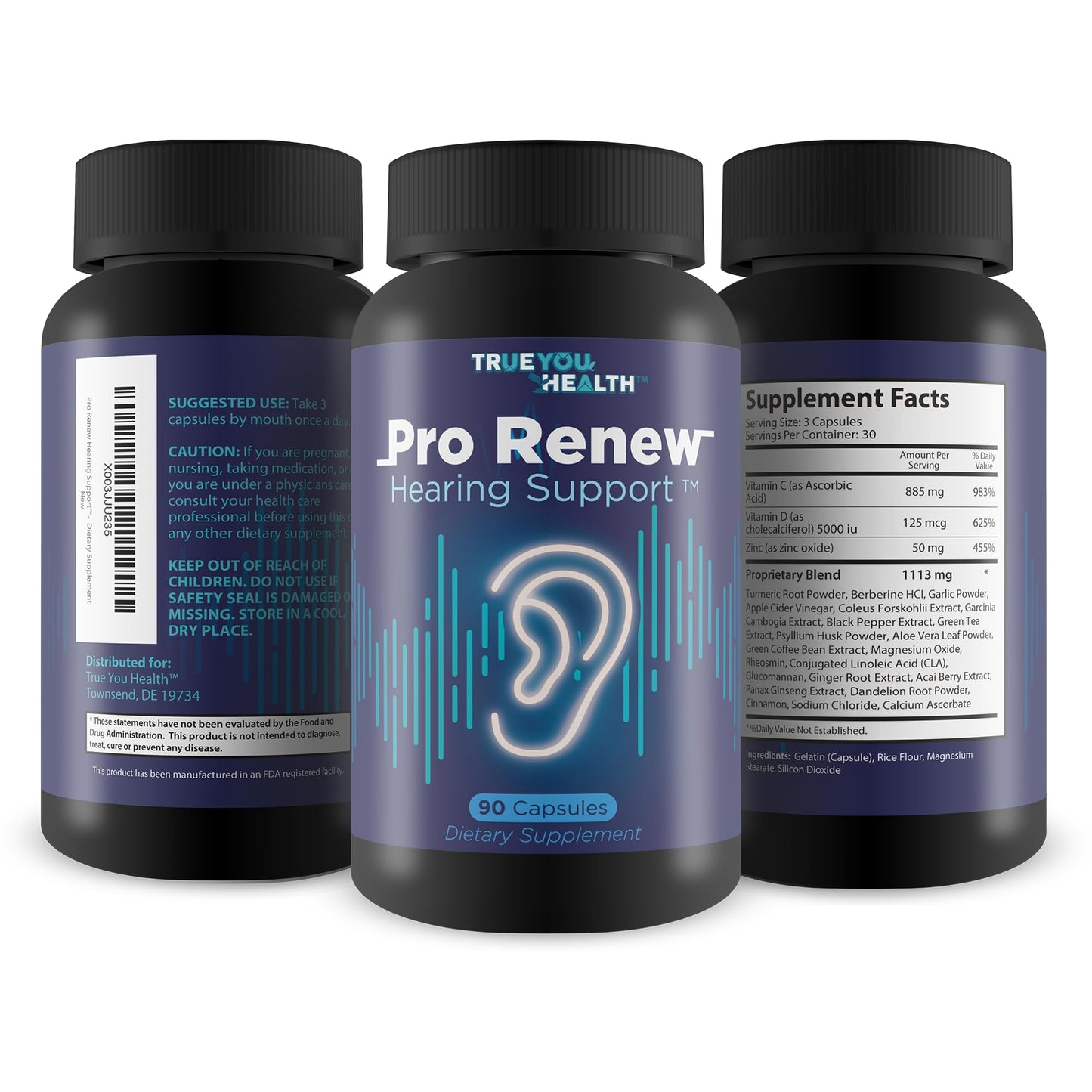 Generic Pro Renew Hearing Support Capsules 1 Count