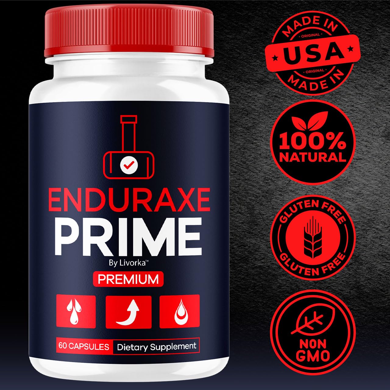 LIVORKA Enduraxe Prime Capsules 120 Capsules