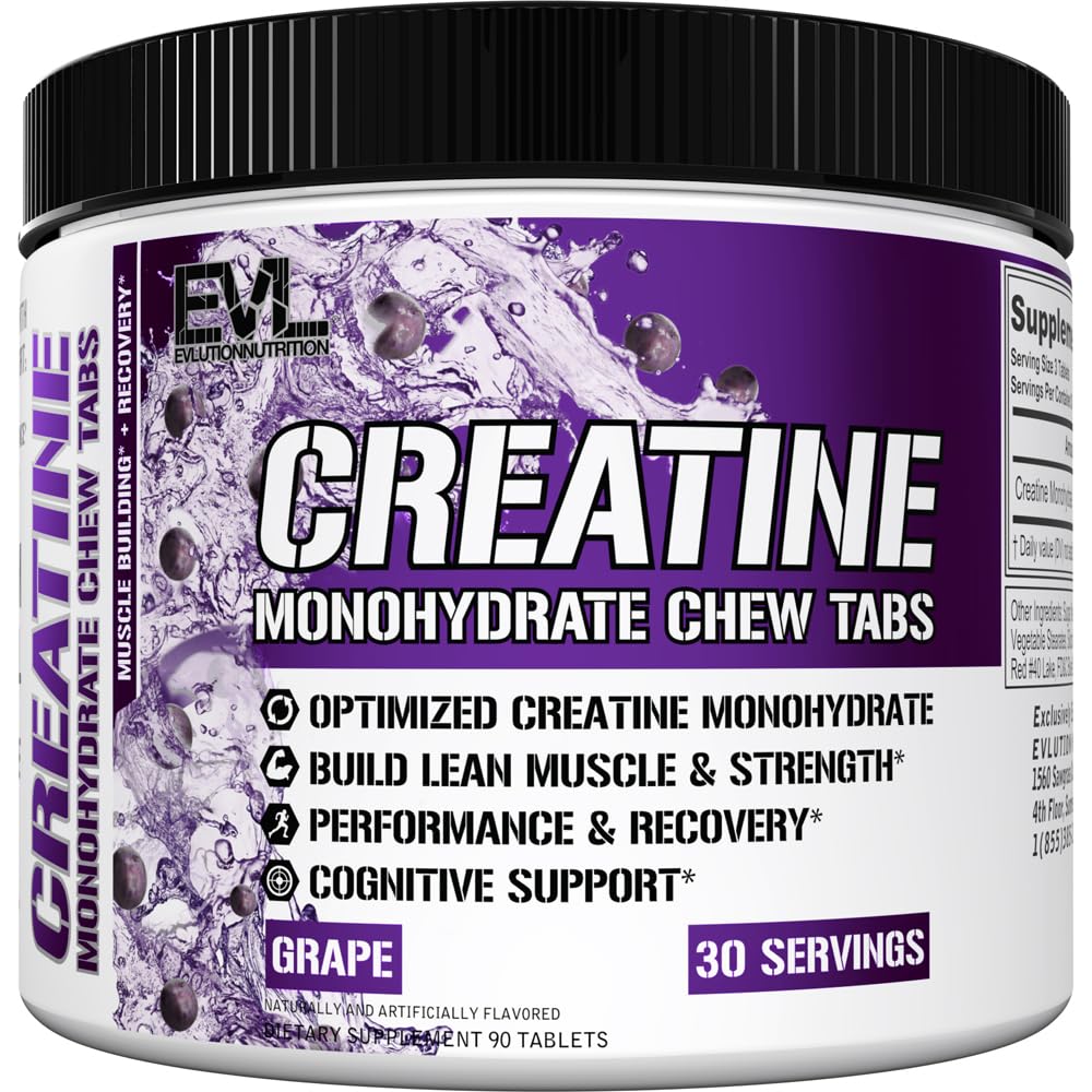 Evlution Creatine Monohydrate Tablet 90 Tablets