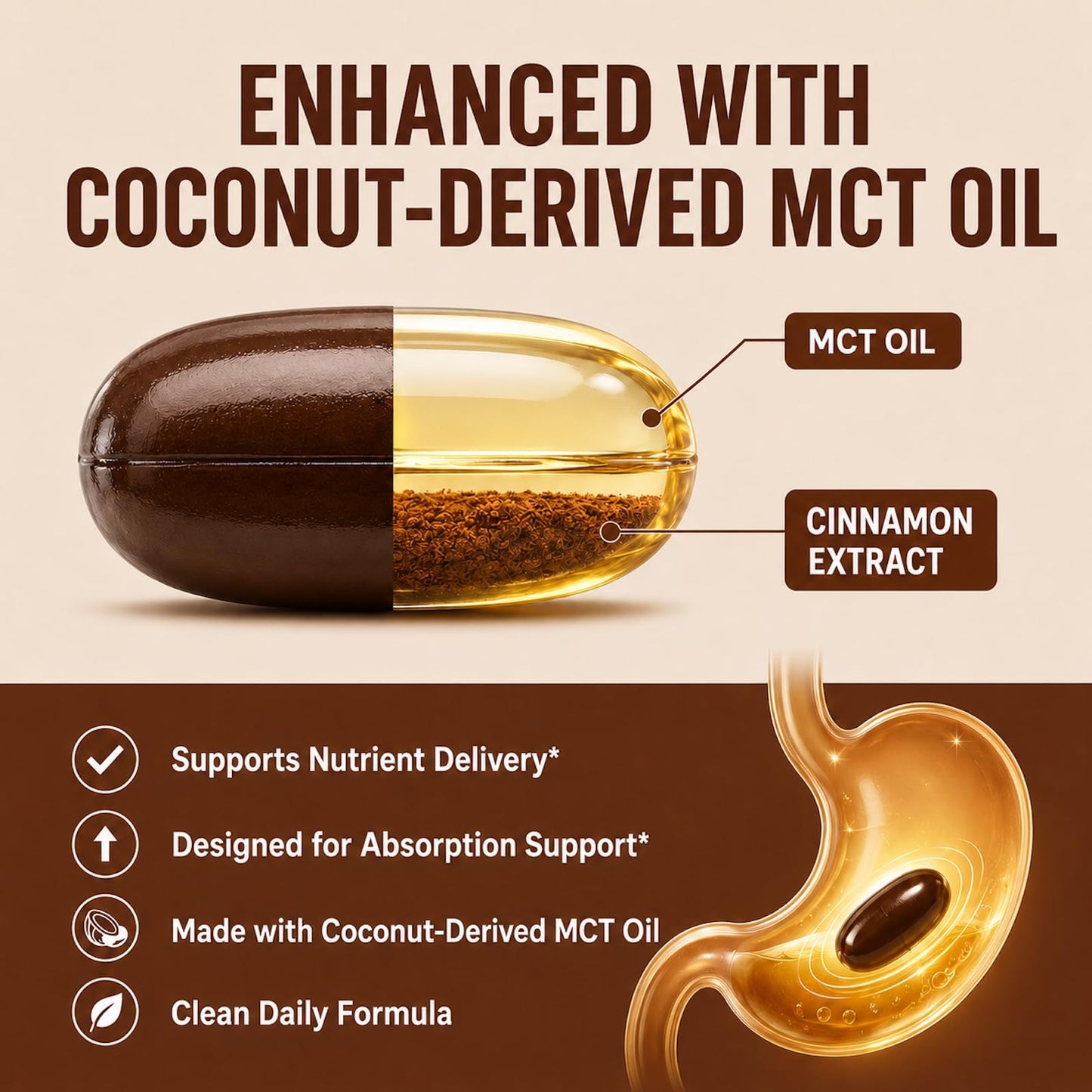 isLandear Ceylon Cinnamon Softgels 300 Count