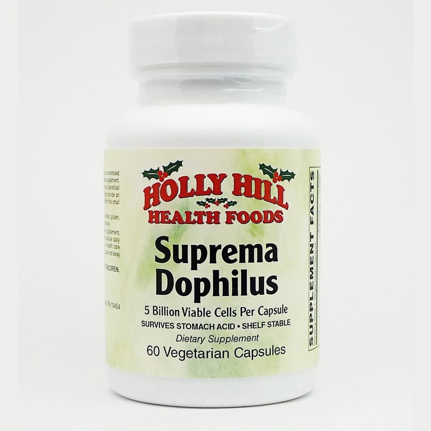 Holly Hill Health Foods Suprema Dophilus Capsules 60