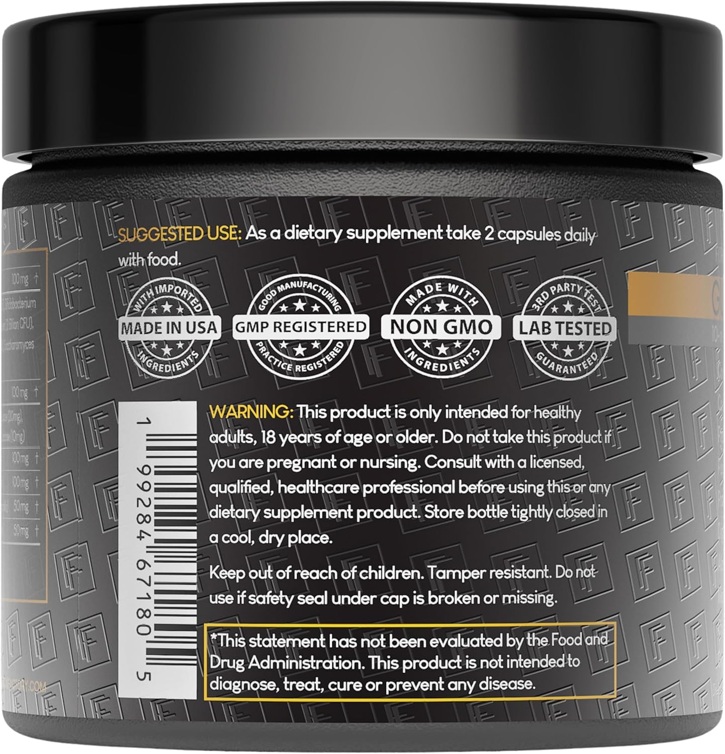 Formulation Factory Gut Intellect 10-in-1 Microbiome Supplement Capsules, 240 Count