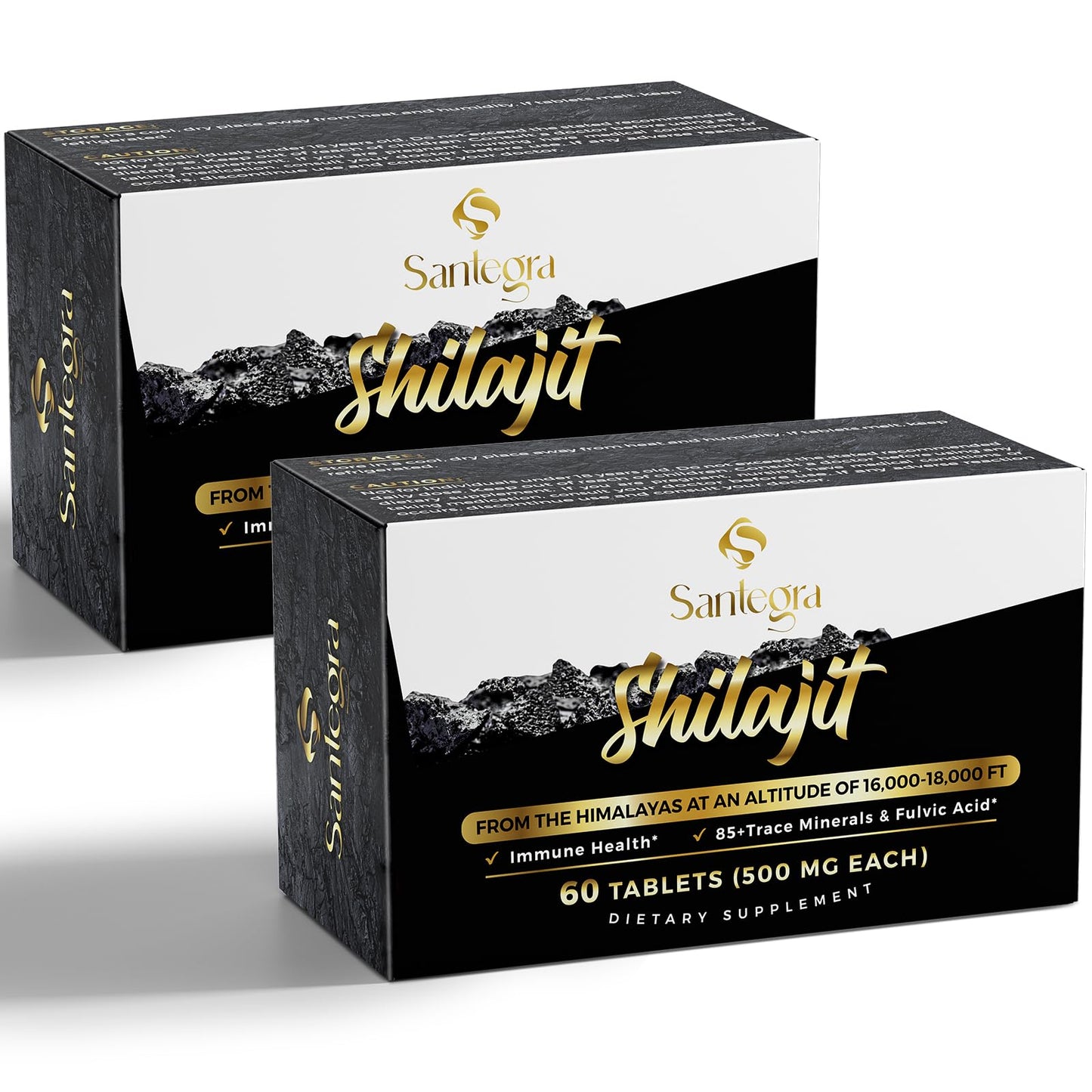 Santegra Shilajit 500 mg 120 Tablets