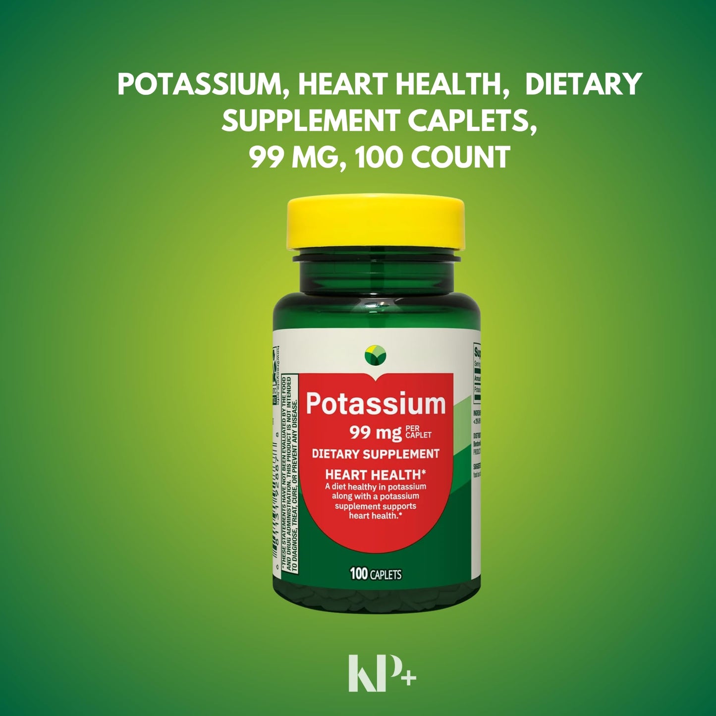 KP+ Potassium Caplets 100