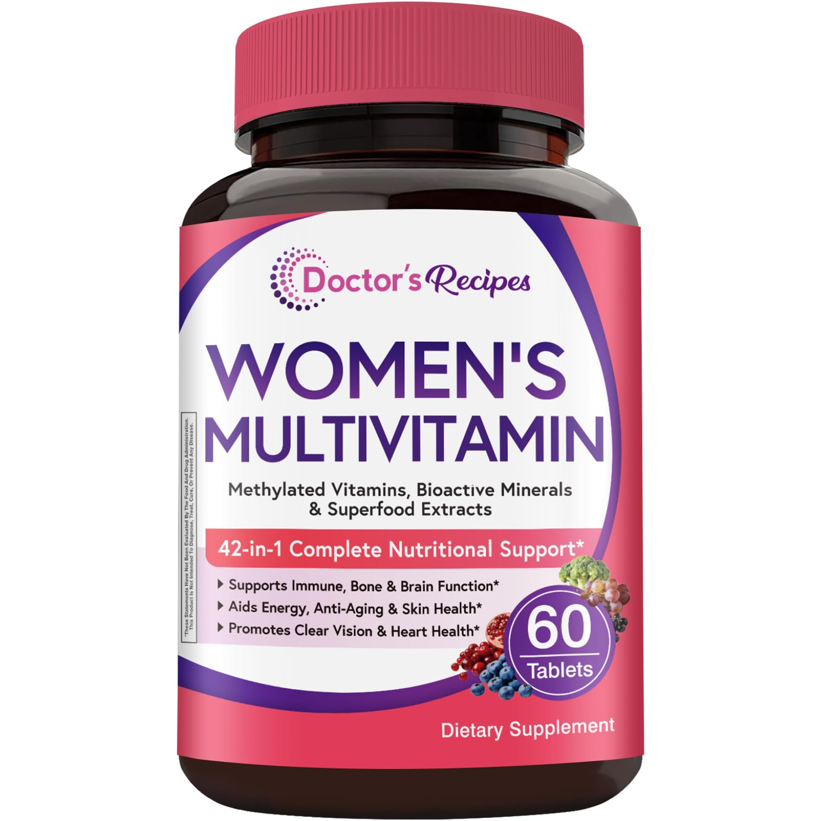 Doctor's Recipes Women's Multivitamin Tablet 60 Count