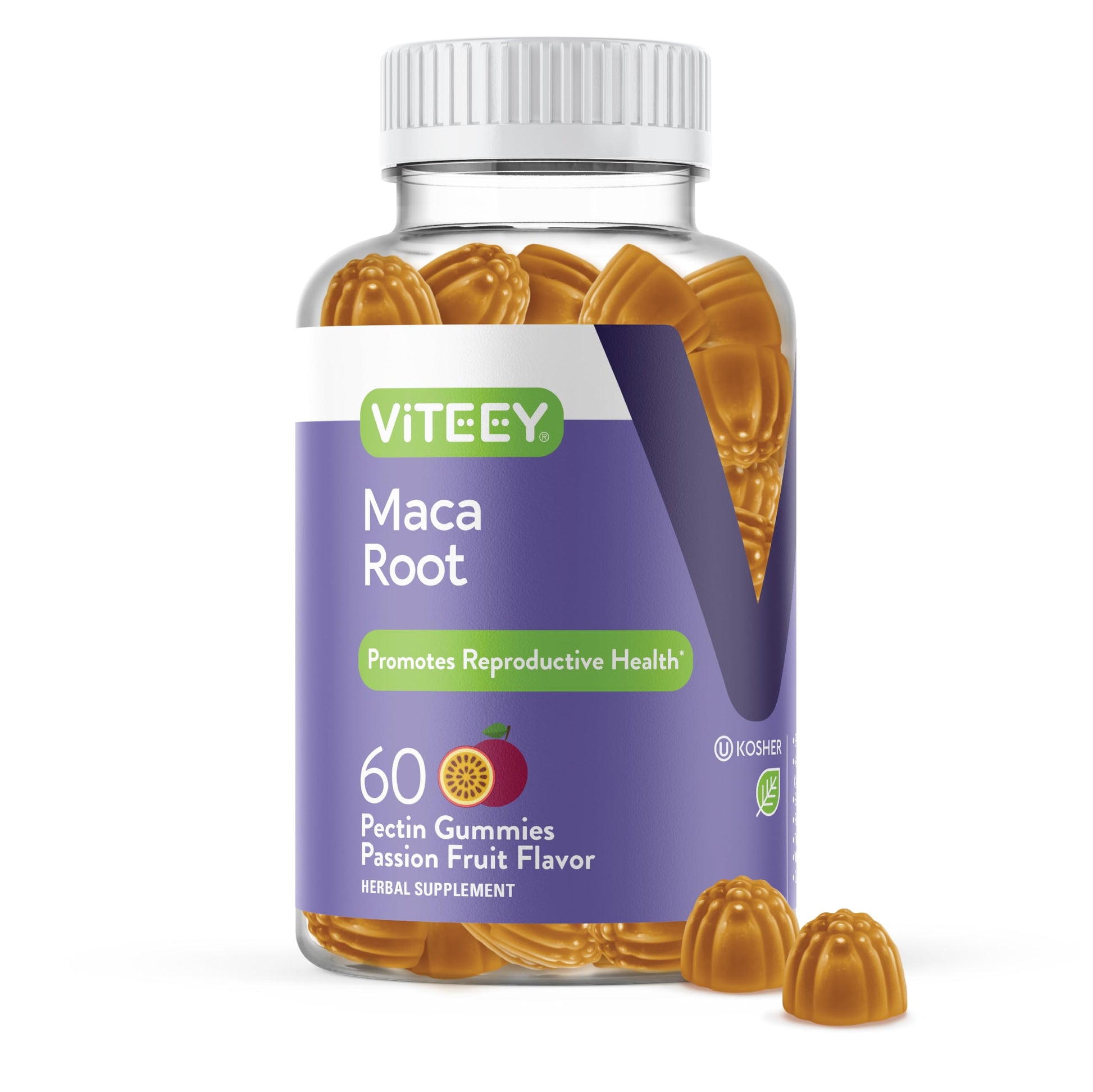 Viteey Black Maca Root Gummies 60 Count