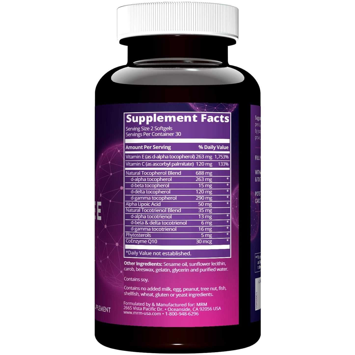 MRM Complete E Vitamin E Complex Softgels 60 Count