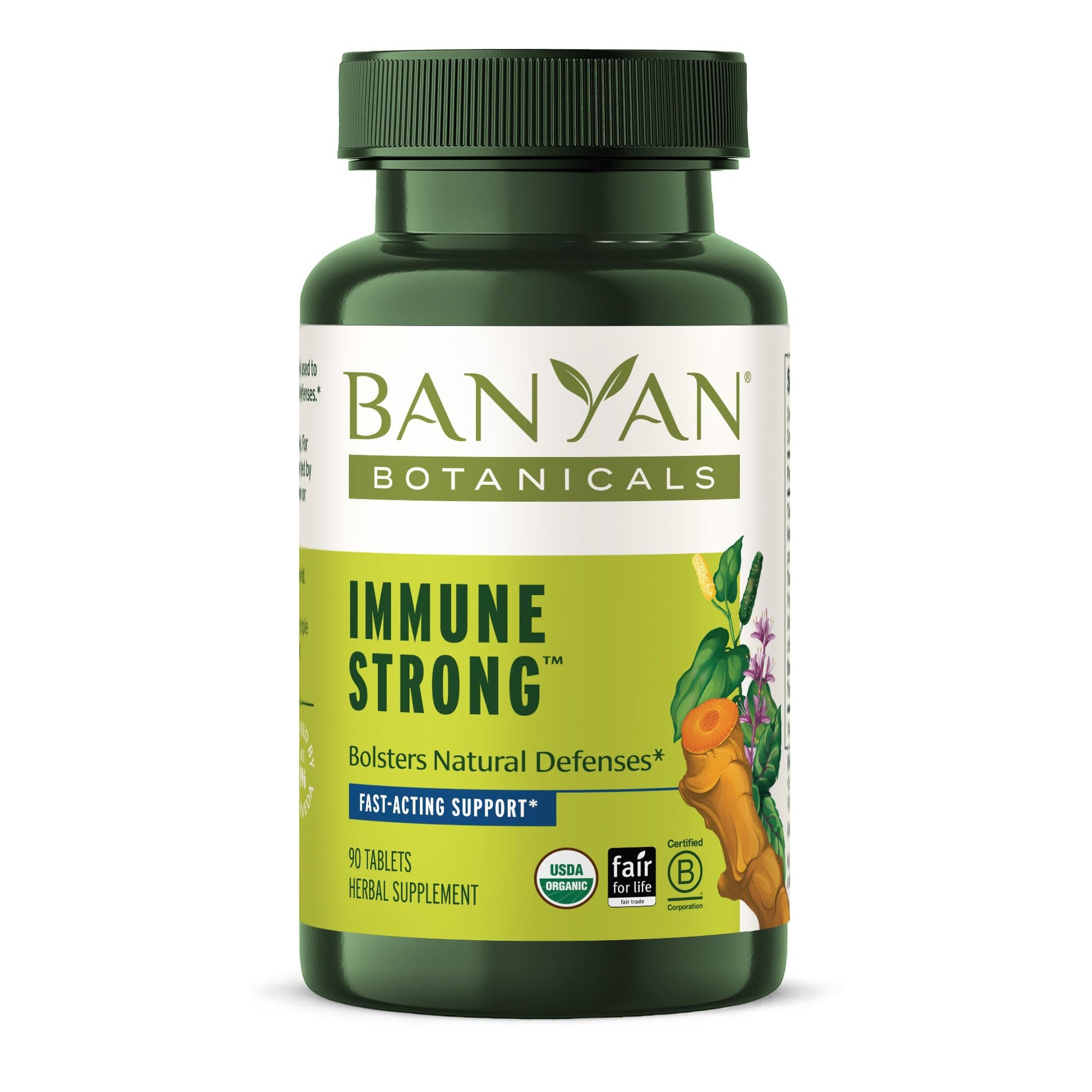 Banyan Botanicals Immune Strong Tablets, 90 Count
