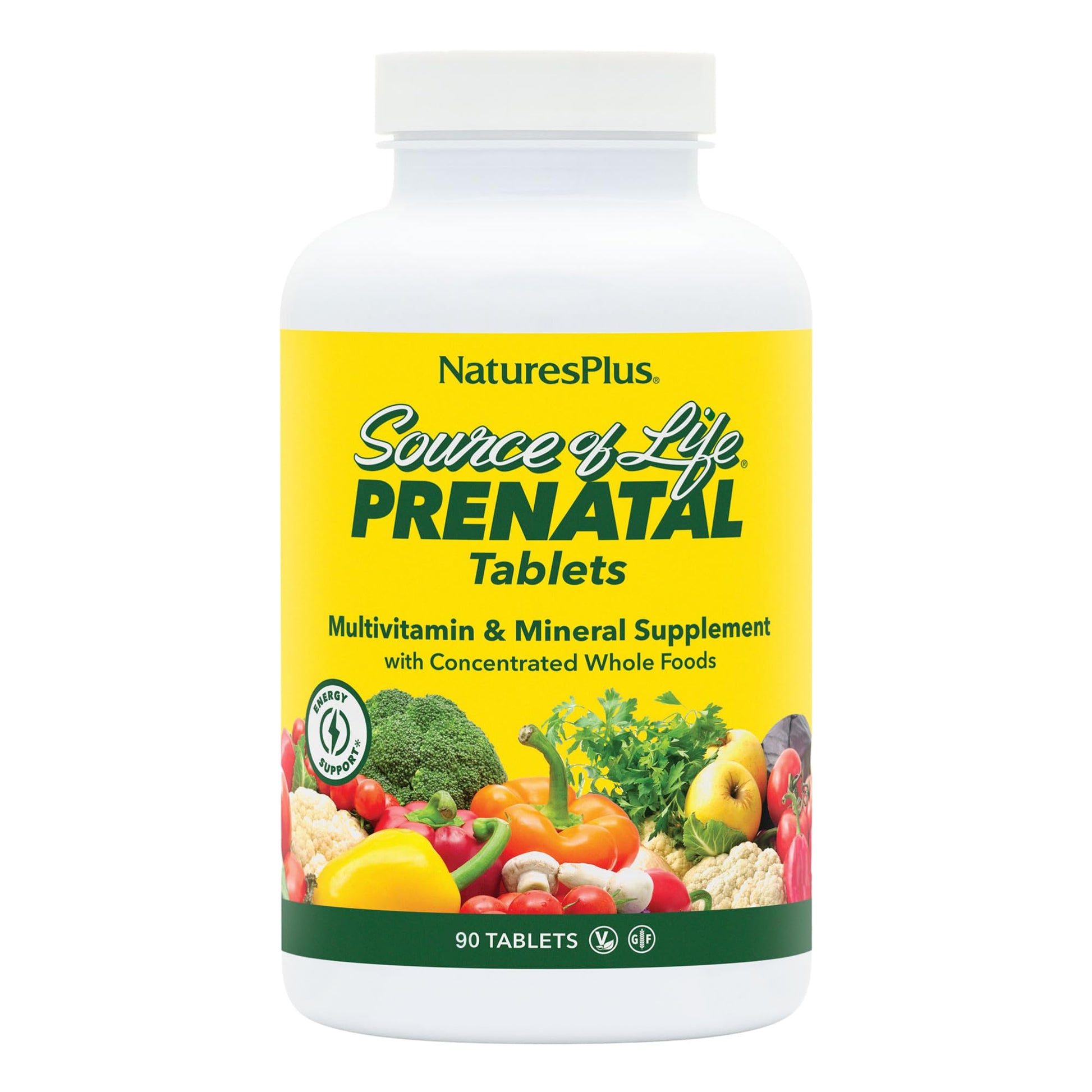 NaturesPlus Source of Life Prenatal 90 Tablets