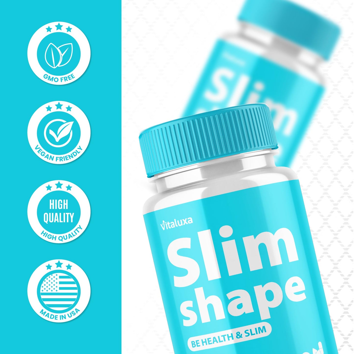 Vitaluxa SlimShape Capsules 120 Count