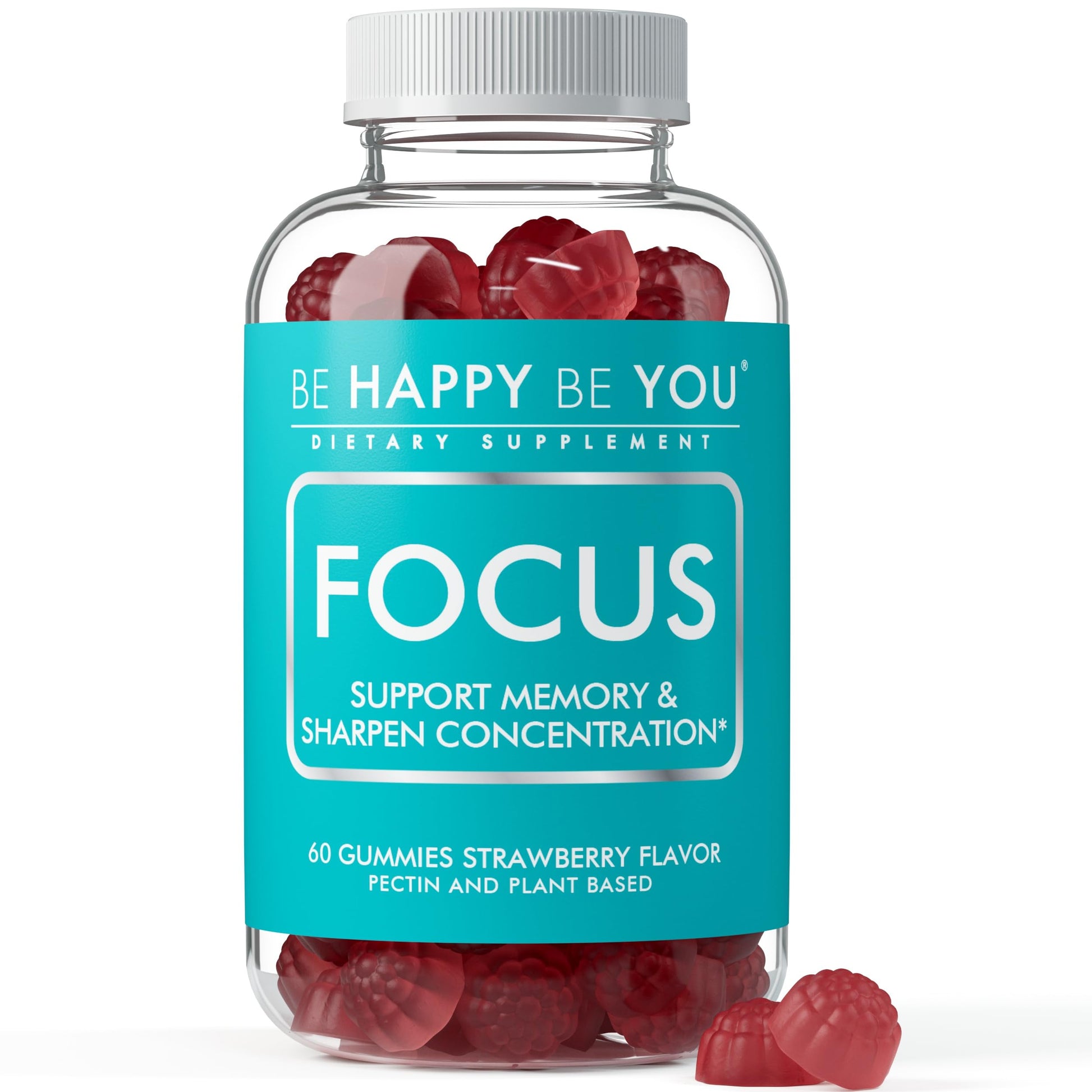 Be Happy Be You Focus Gummies 90 Count