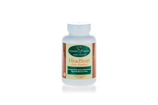 Common Sense Herbal Products HeadStart: Brain Nourishment Tablet, 120 Tablets