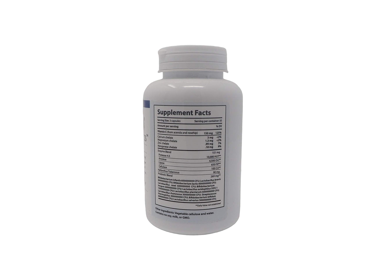 thedoctorwithin Total Florabiotics Billions of Stabilized Flora 250 Capsules