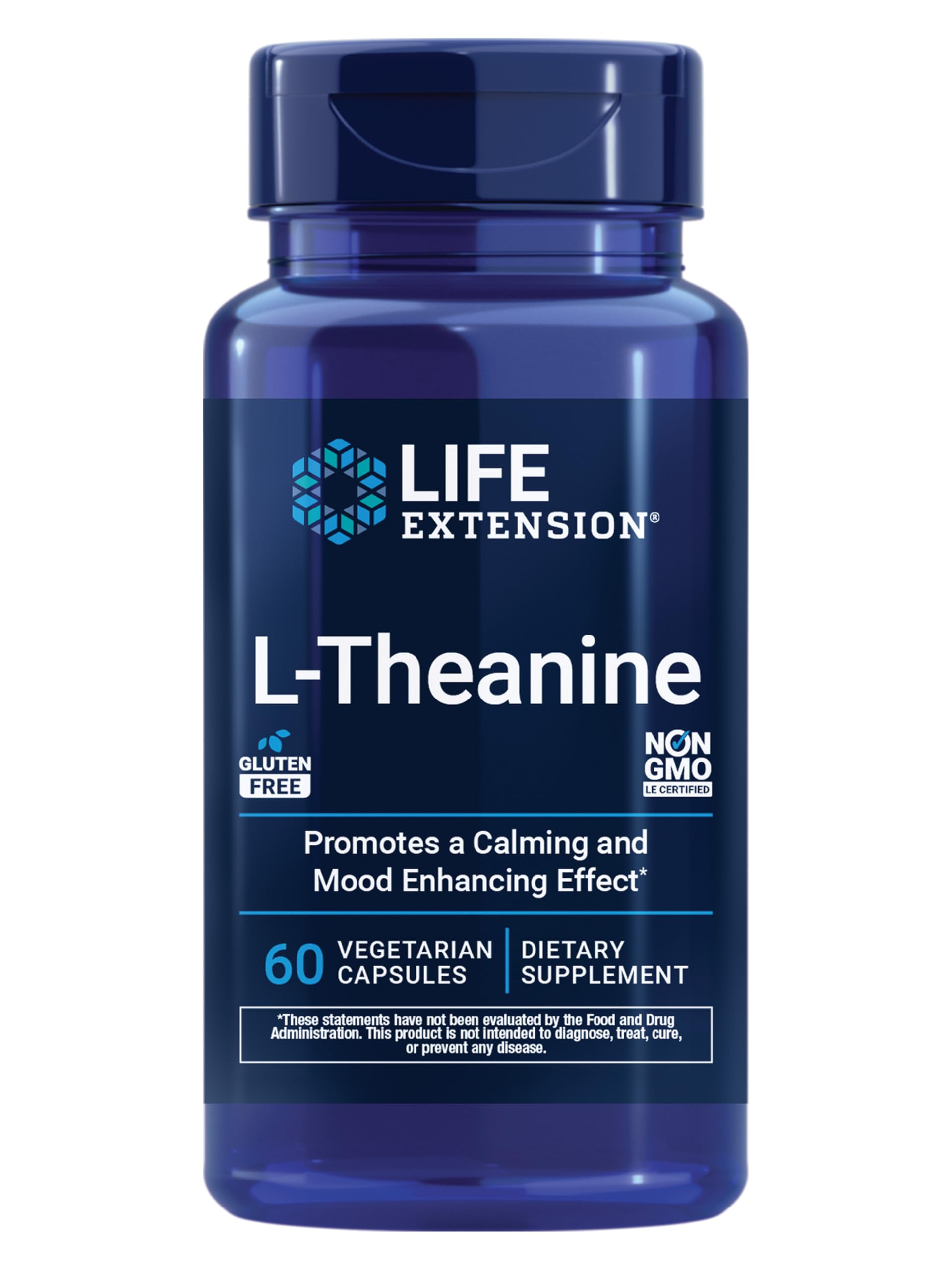 Life Extension L-Theanine Capsule 60 Capsules