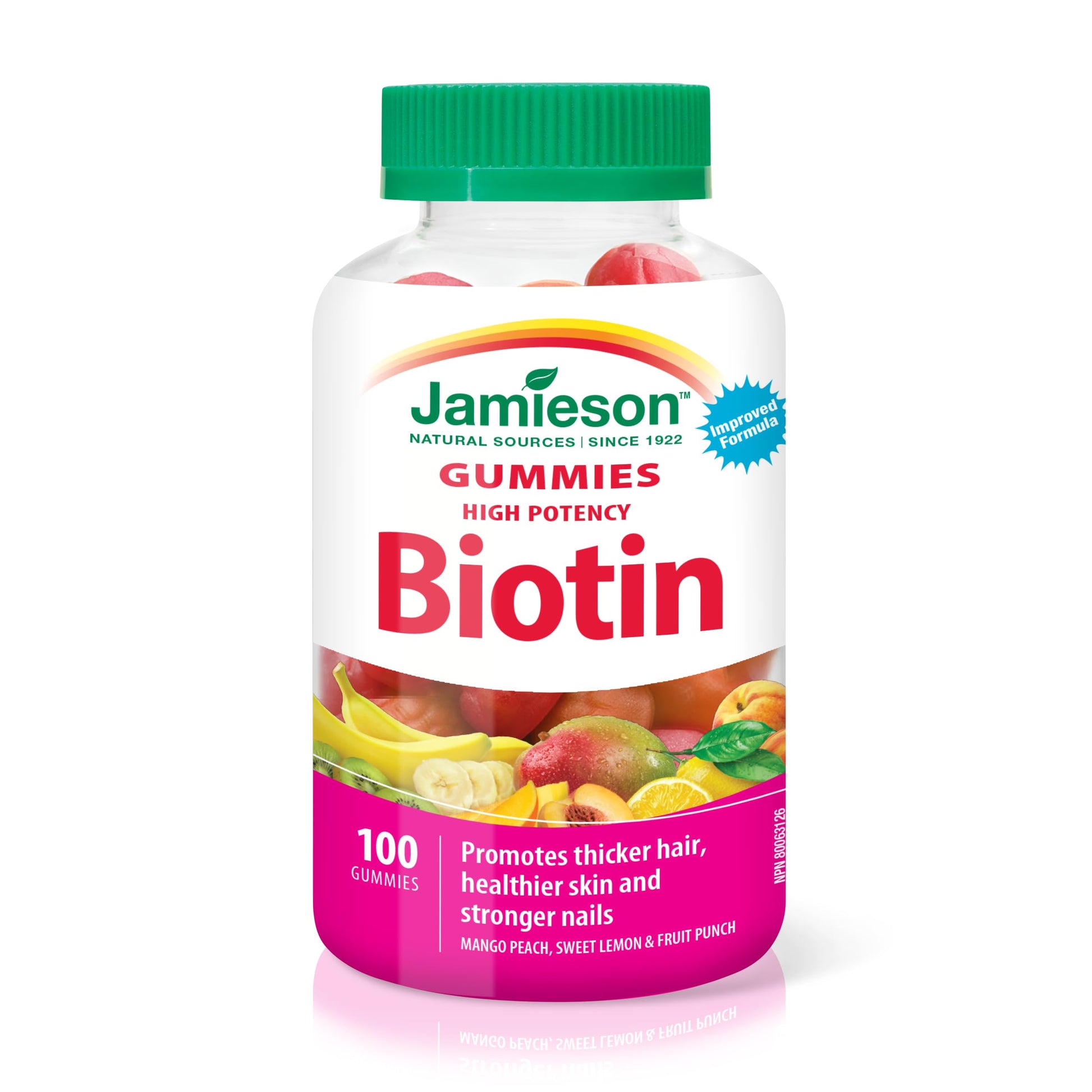 Jamieson High Potency Biotin Gummies 100